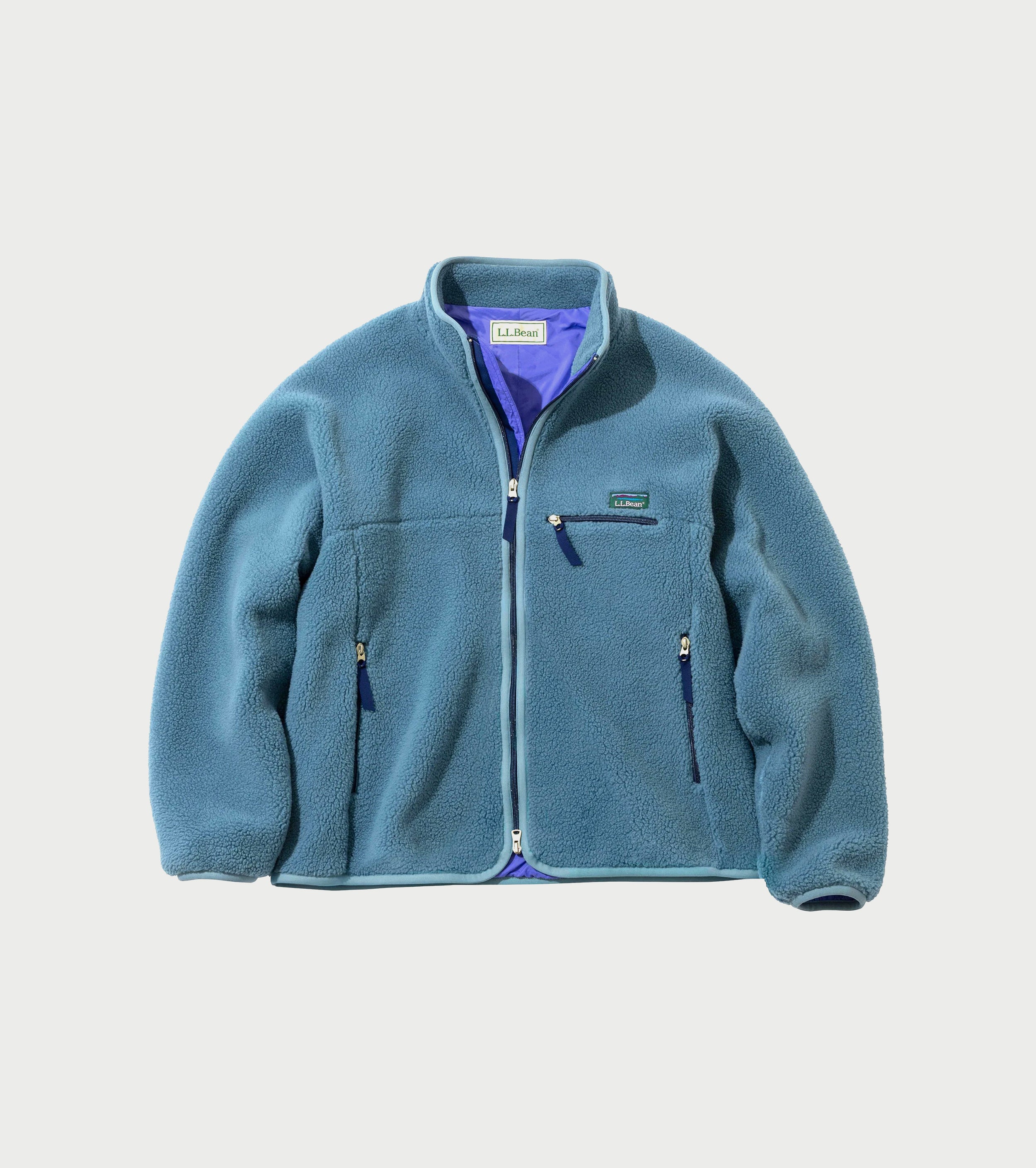 L.L.Bean JAPAN EDITION ウィメンズ トップシャム ボア フリース ジャケット , Muted Green