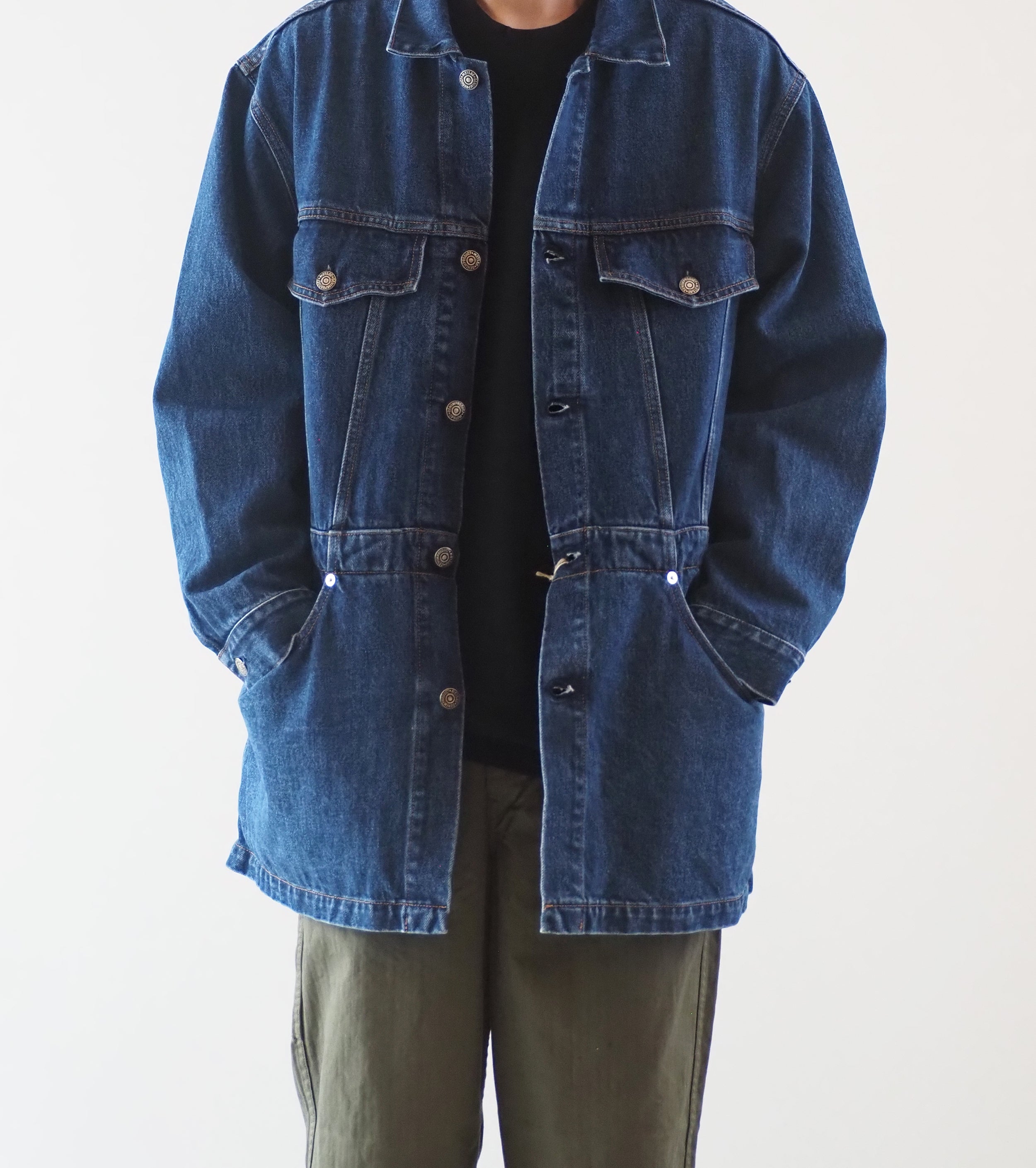 orslow Denim Half Coat , 6 Month Wash