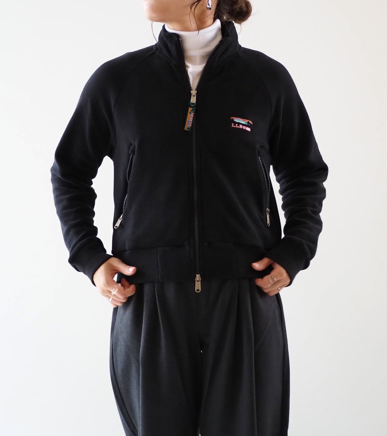 L.L.Bean JAPAN EDITION Women's Frankfort Fleece Jacket , Night