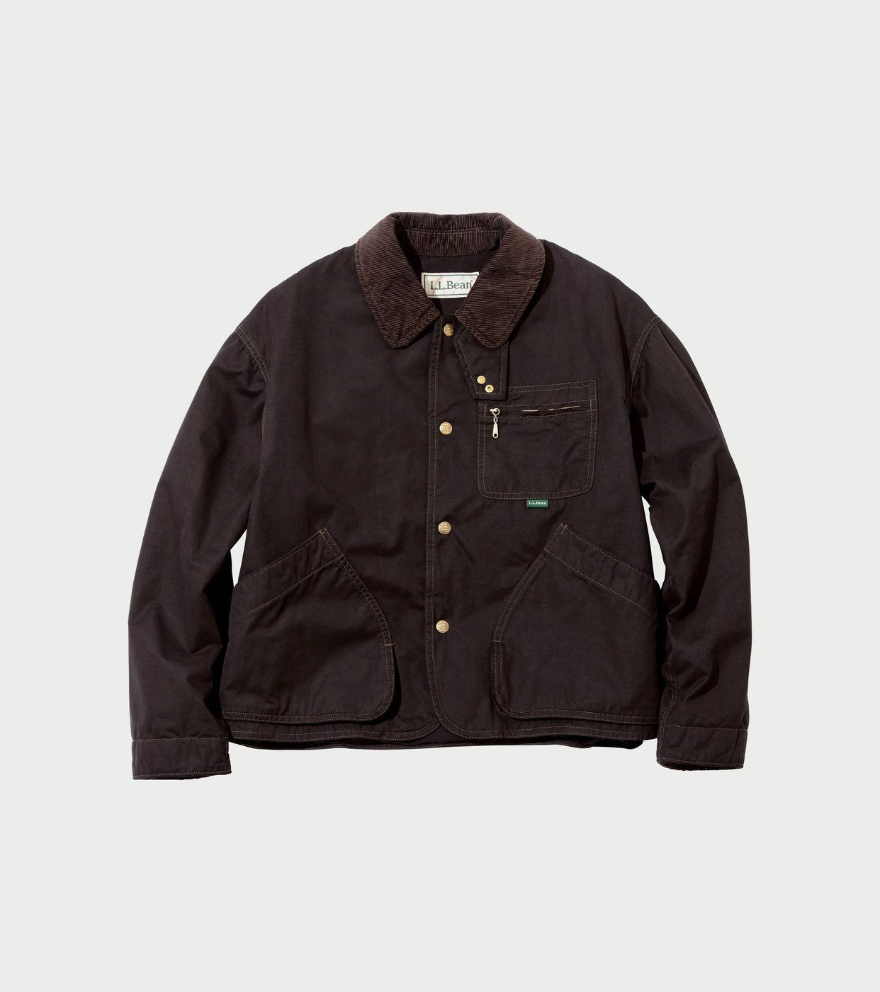 L.L.Bean JAPAN EDITION Women's Bean's Field Coat, Insulated  , Bitter Chocolate