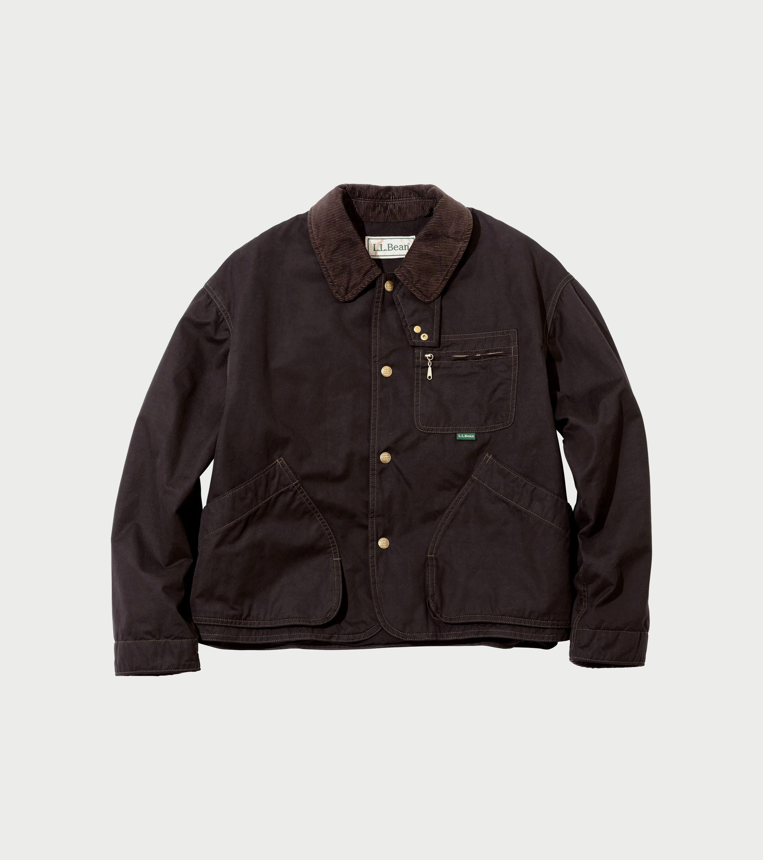 L.L.Bean JAPAN EDITION Women's Bean's Field Coat, Insulated  , Bitter Chocolate
