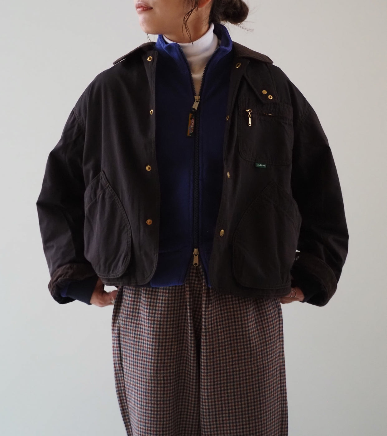 L.L.Bean JAPAN EDITION Women's Bean's Field Coat, Insulated  , Bitter Chocolate
