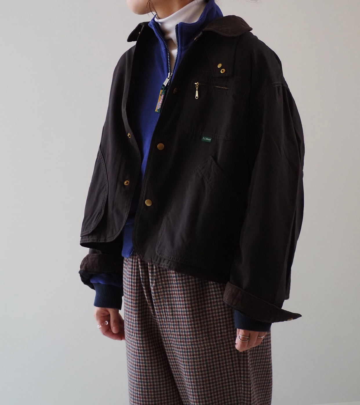 L.L.Bean JAPAN EDITION Women's Bean's Field Coat, Insulated  , Bitter Chocolate
