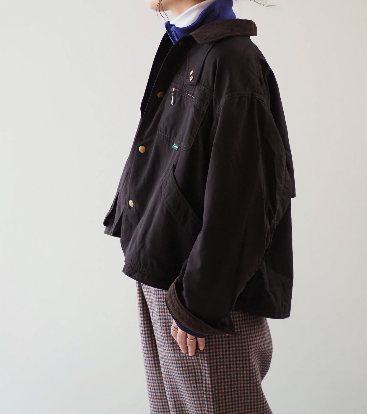 L.L.Bean JAPAN EDITION Women's Bean's Field Coat, Insulated  , Bitter Chocolate