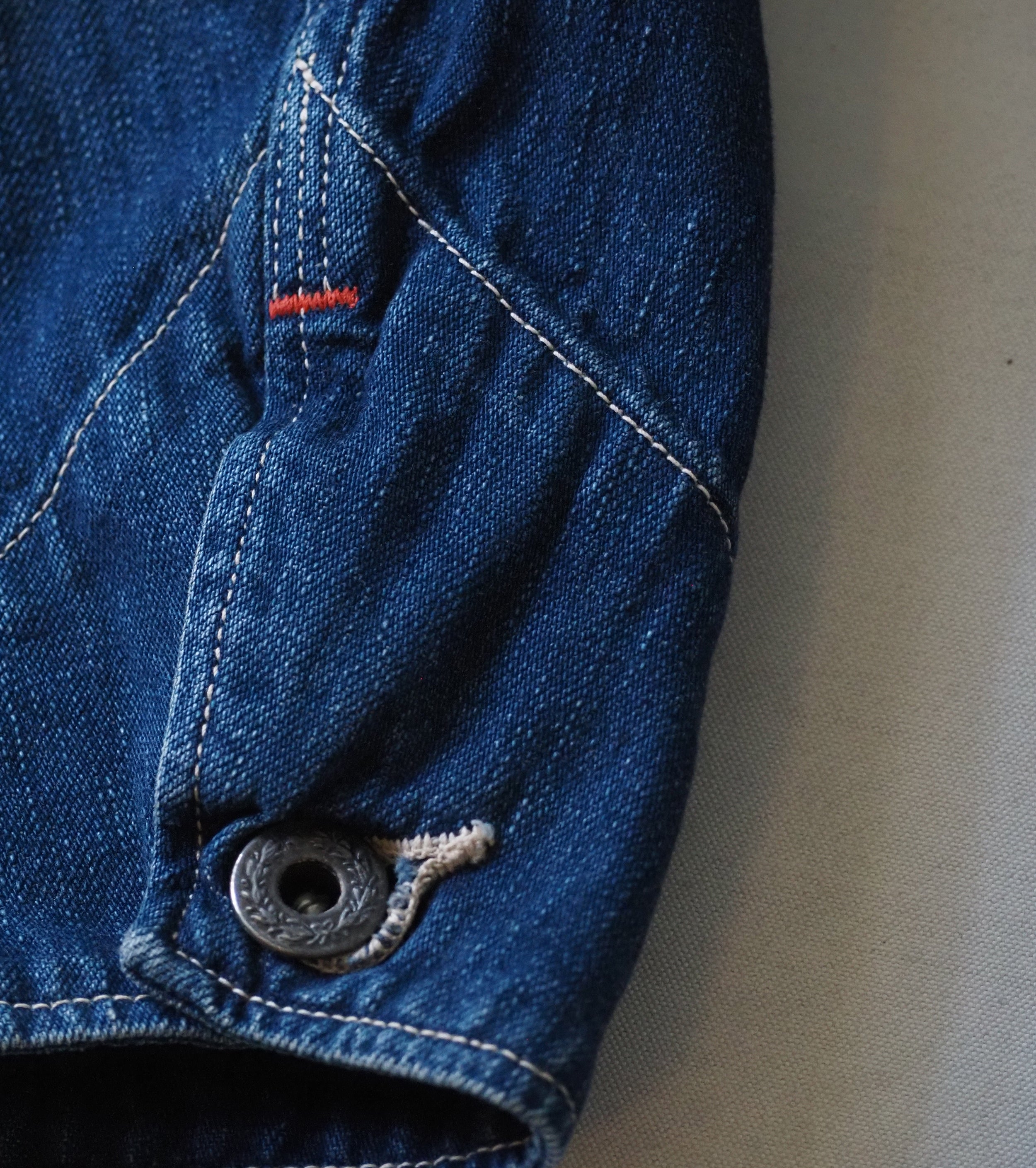 Orslow WWⅡ シンプリファイド デニム カバーオール ,  Vintage Indigo