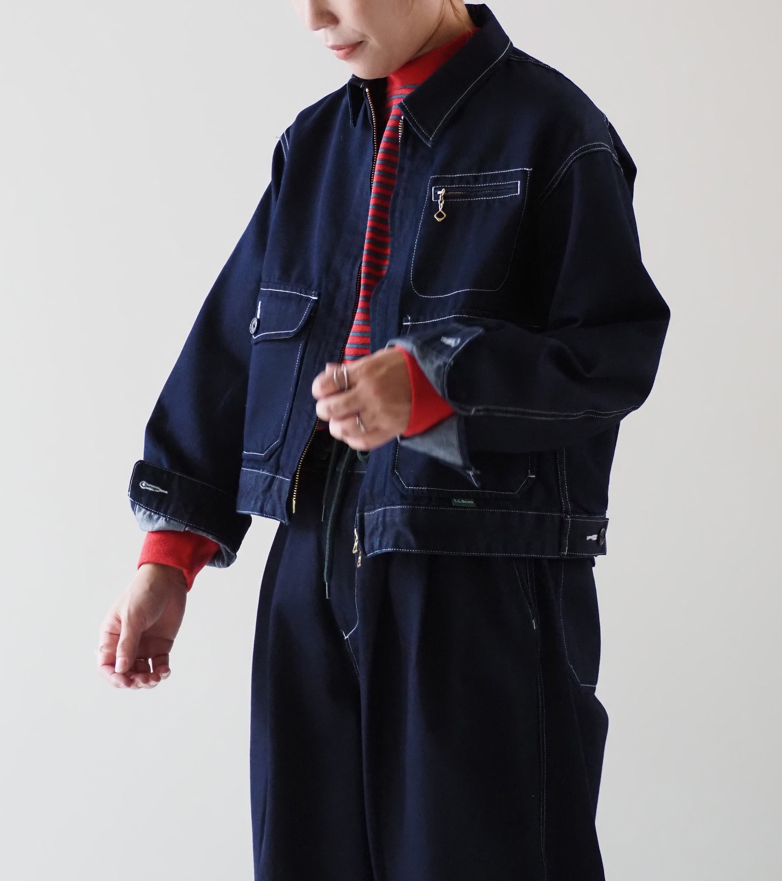 L.L.Bean JAPAN EDITION  パス ファインダー  デニム  ジャケット , Indigo Blue