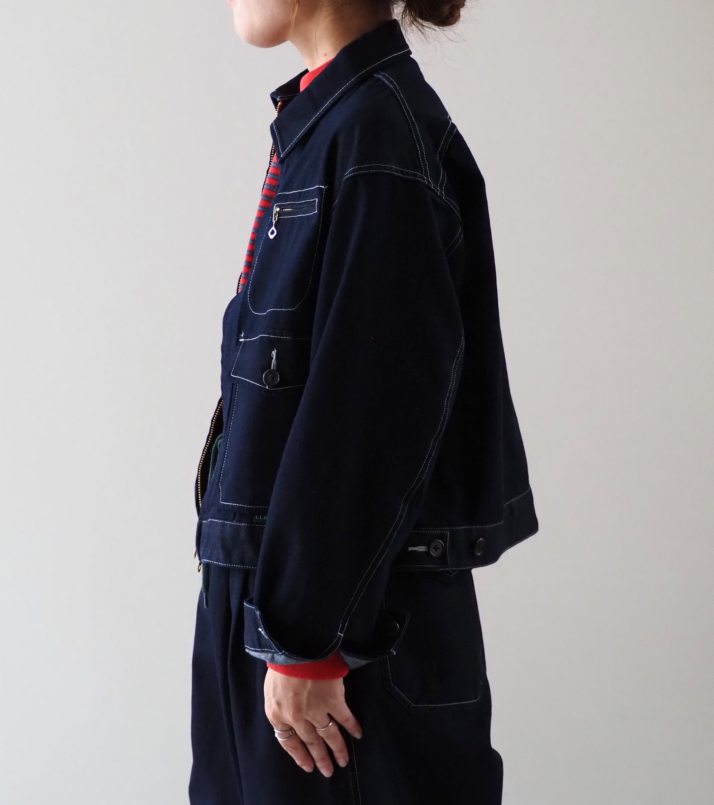 L.L.Bean JAPAN EDITION  パス ファインダー  デニム  ジャケット , Indigo Blue