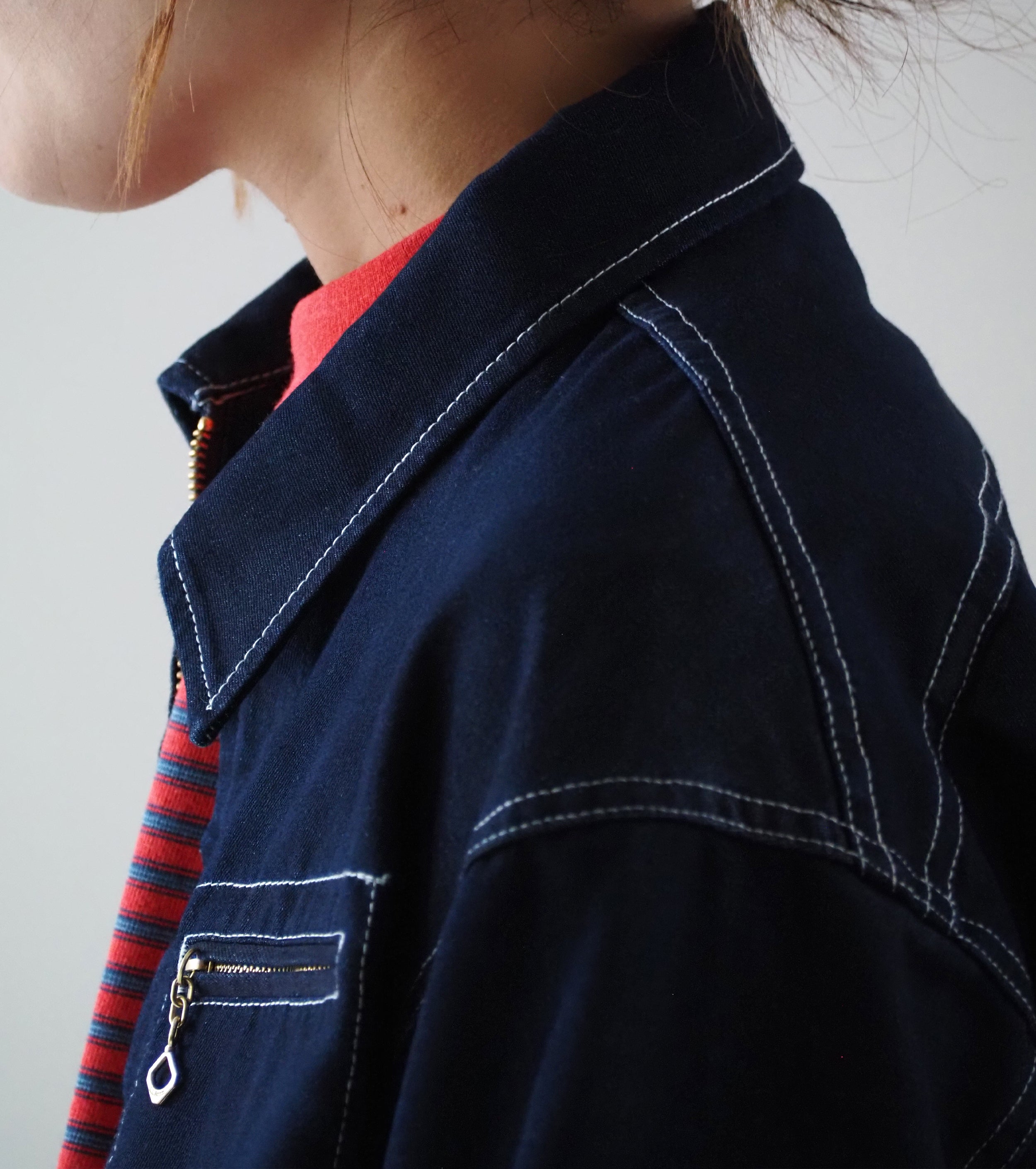 L.L.Bean JAPAN EDITION  パス ファインダー  デニム  ジャケット , Indigo Blue