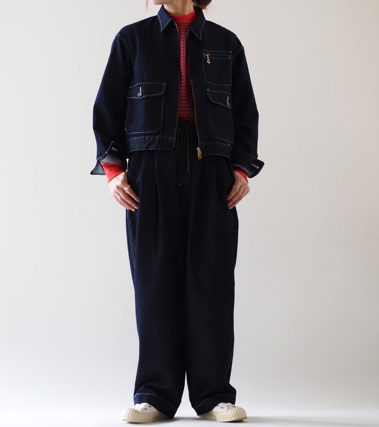 L.L.Bean JAPAN EDITION  パス ファインダー  デニム パンツ , Indigo Blue