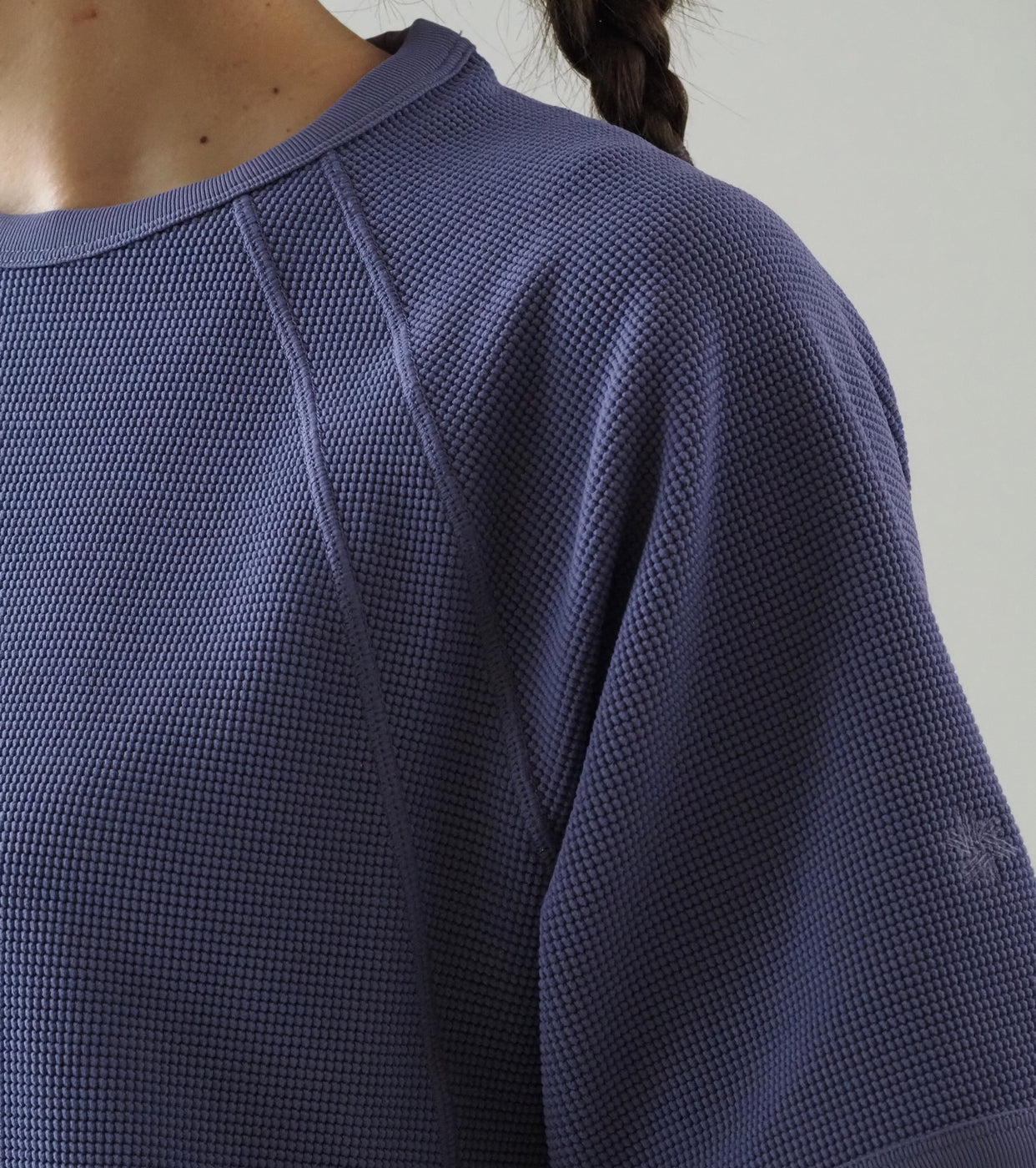 Goldwin レディース メッシュ ワッフル アクチノイド ティーシャツ , Light Wisteria