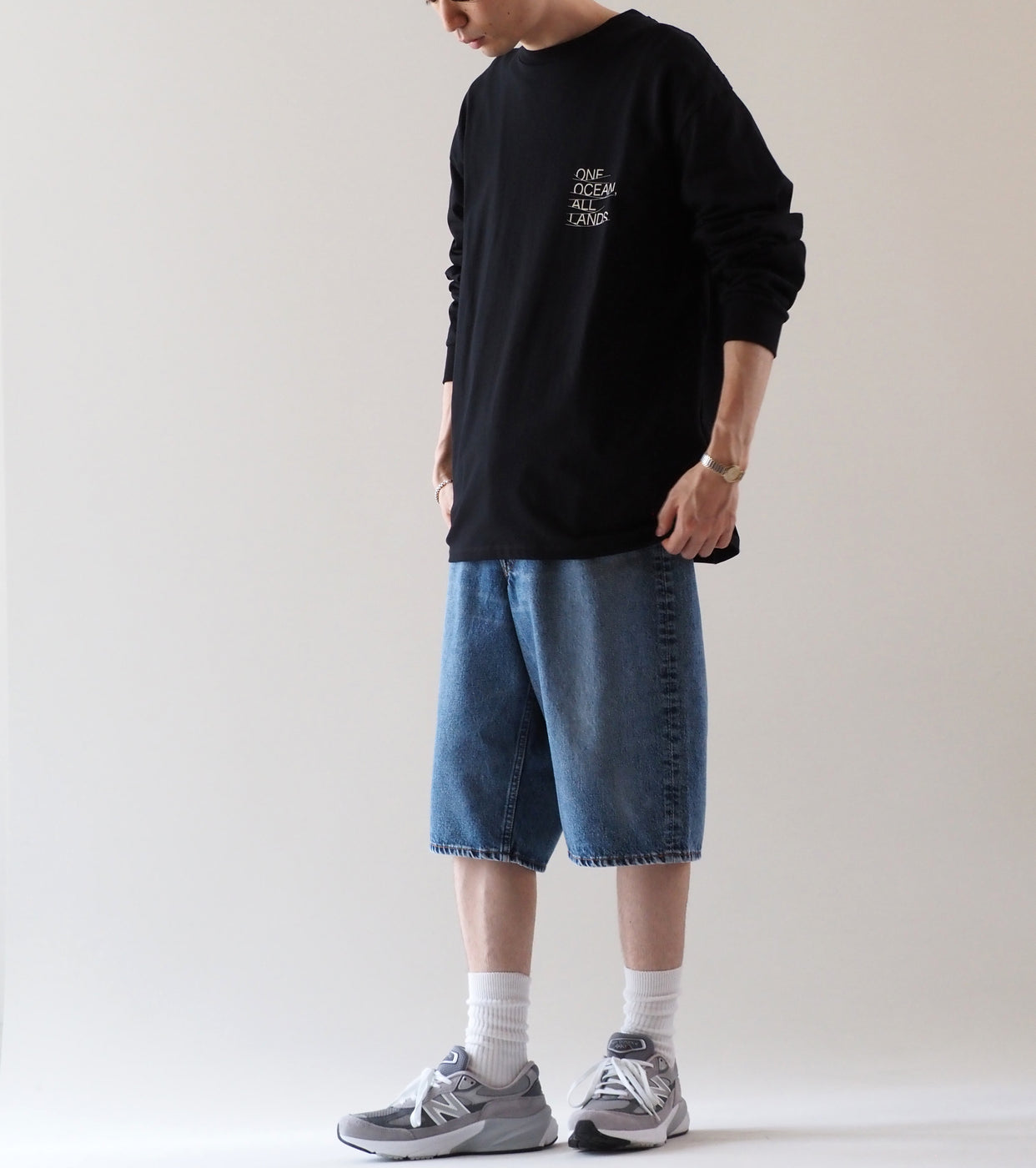 orslow スーパー ダッヅ フィット ショーツ , Denim Used