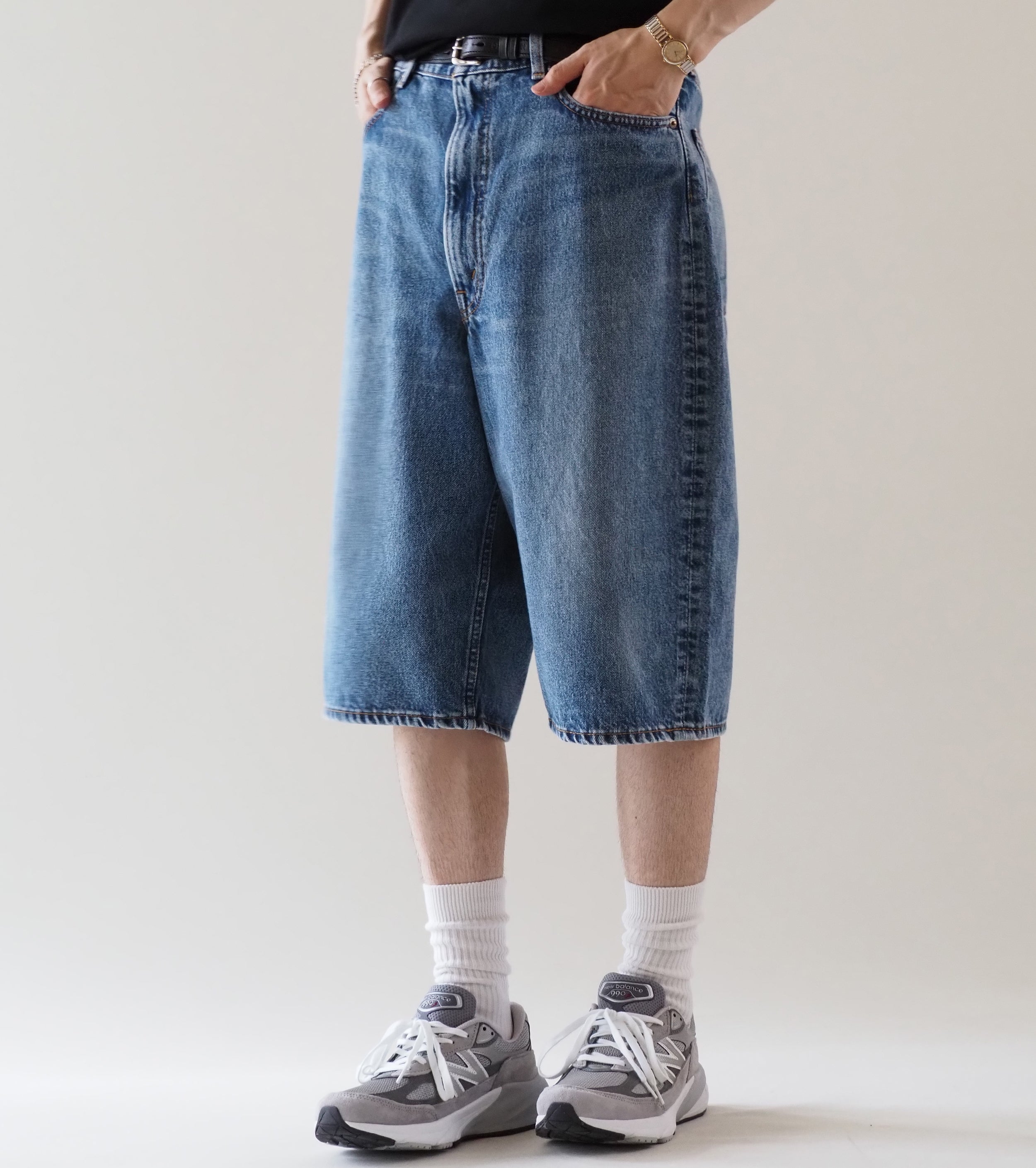orslow スーパー ダッヅ フィット ショーツ , Denim Used