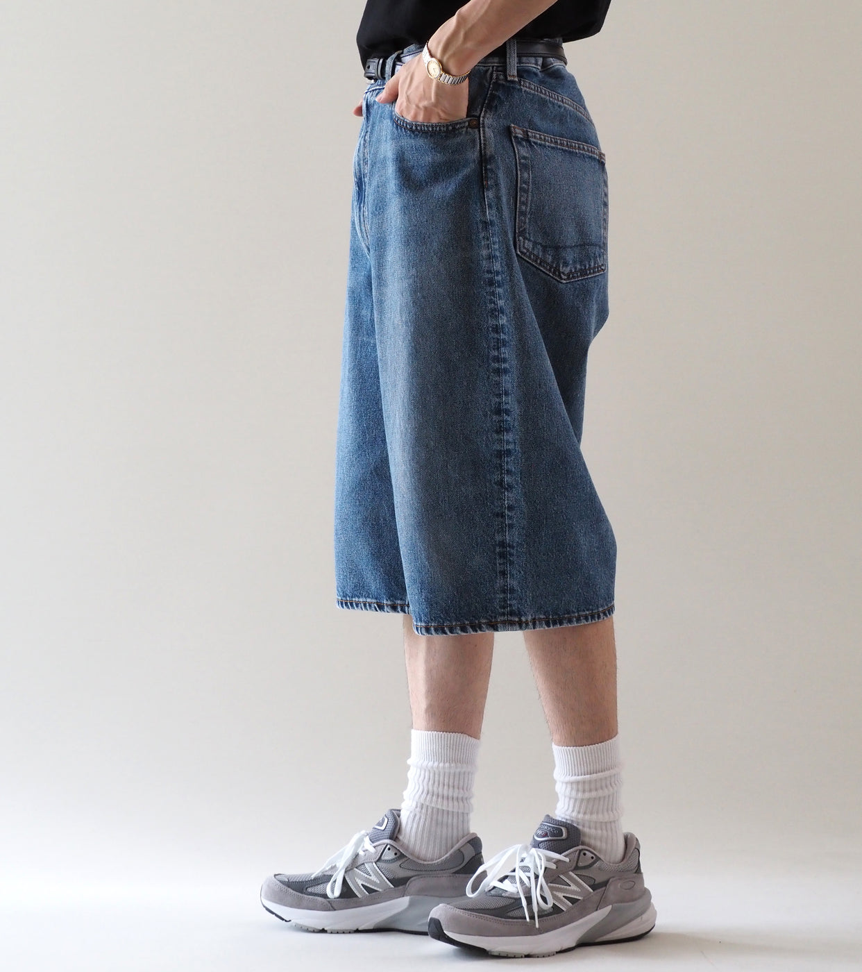 orslow スーパー ダッヅ フィット ショーツ , Denim Used
