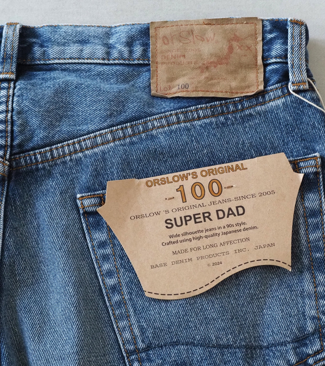 orslow スーパー ダッヅ フィット ショーツ , Denim Used