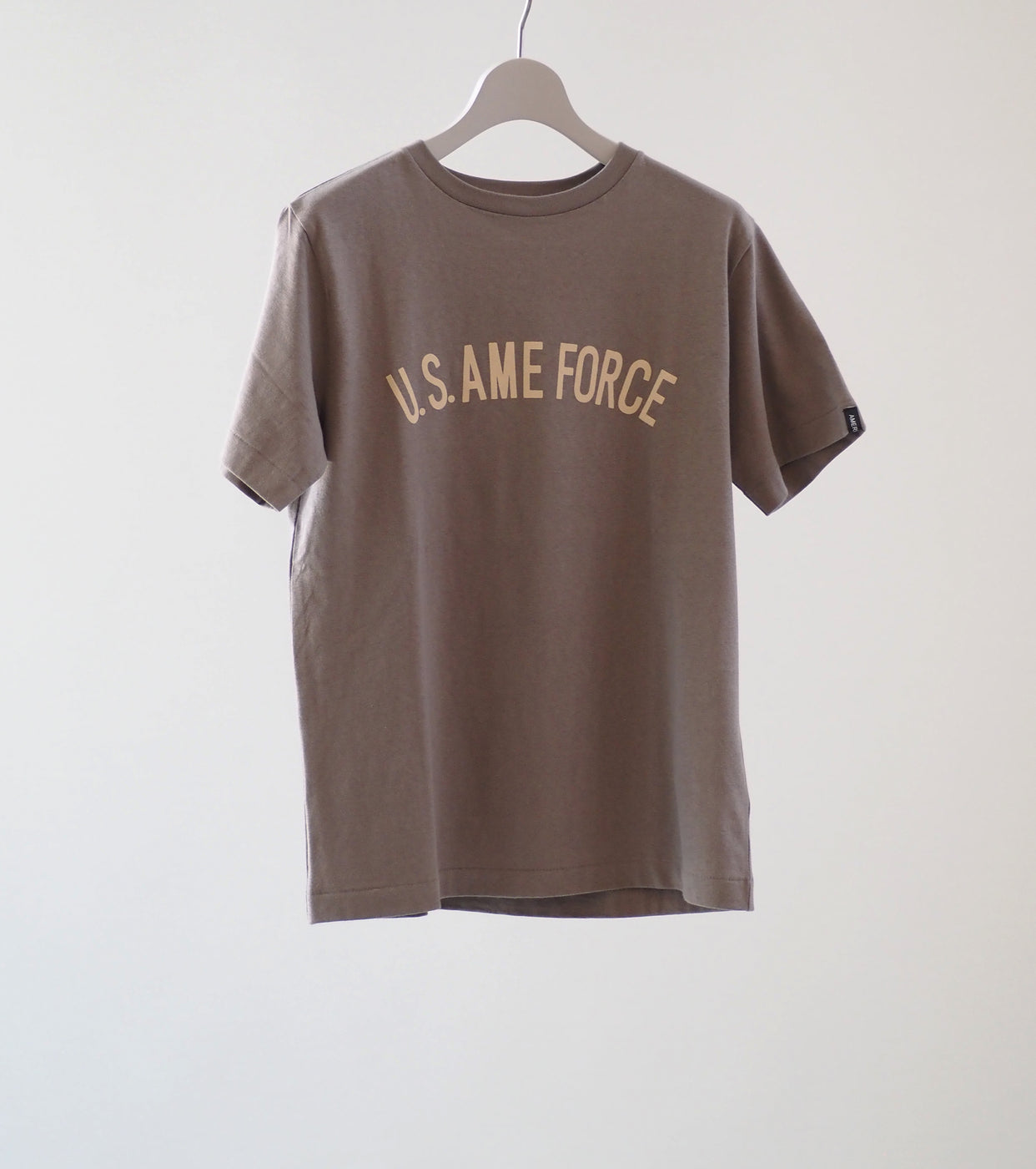 Americana Remake  Print Tee Shirts, Taupe