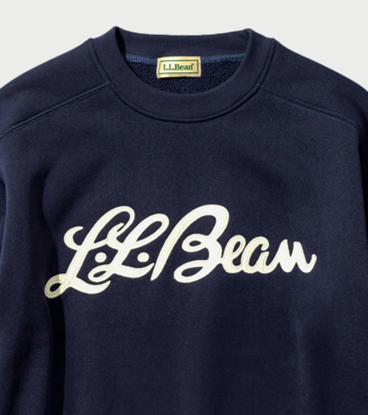 L.L.Bean JAPAN EDITION ウィメンズ ウィンスロップ クルーネック スウェットシャツ , Navy