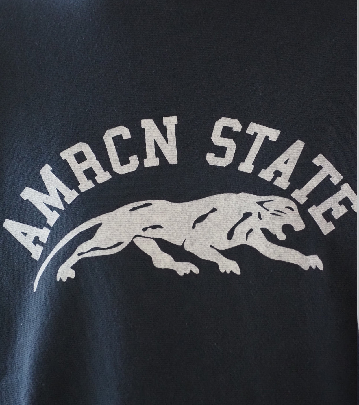 Americana 14 Gauge Crew Neck Sweatshirt , Sumikuro