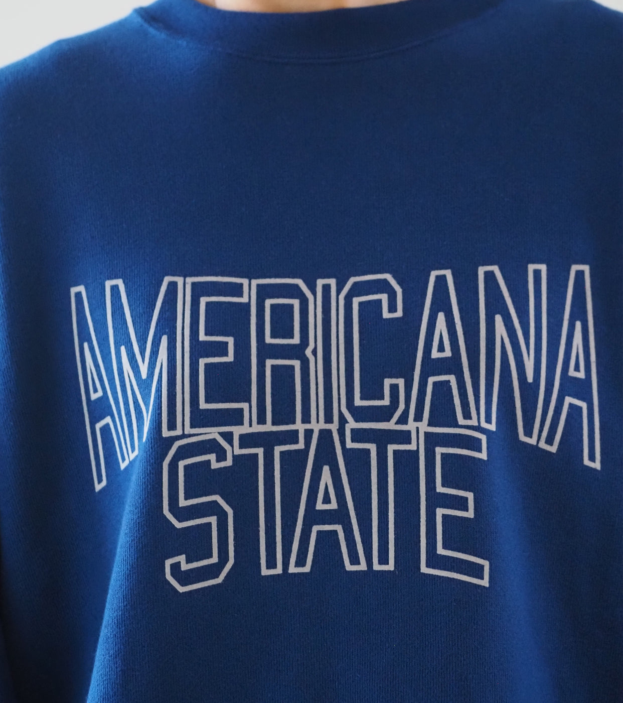 Americana 14 Gauge Cutoff Pullover, Blue