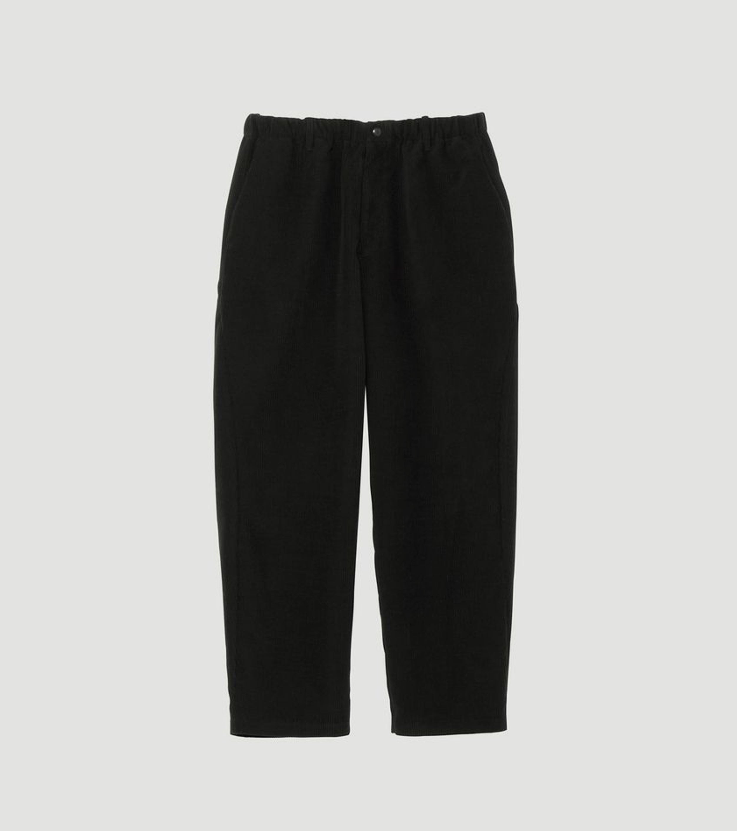Goldwin Fine Wale Corduroy Straight Pants, Black
