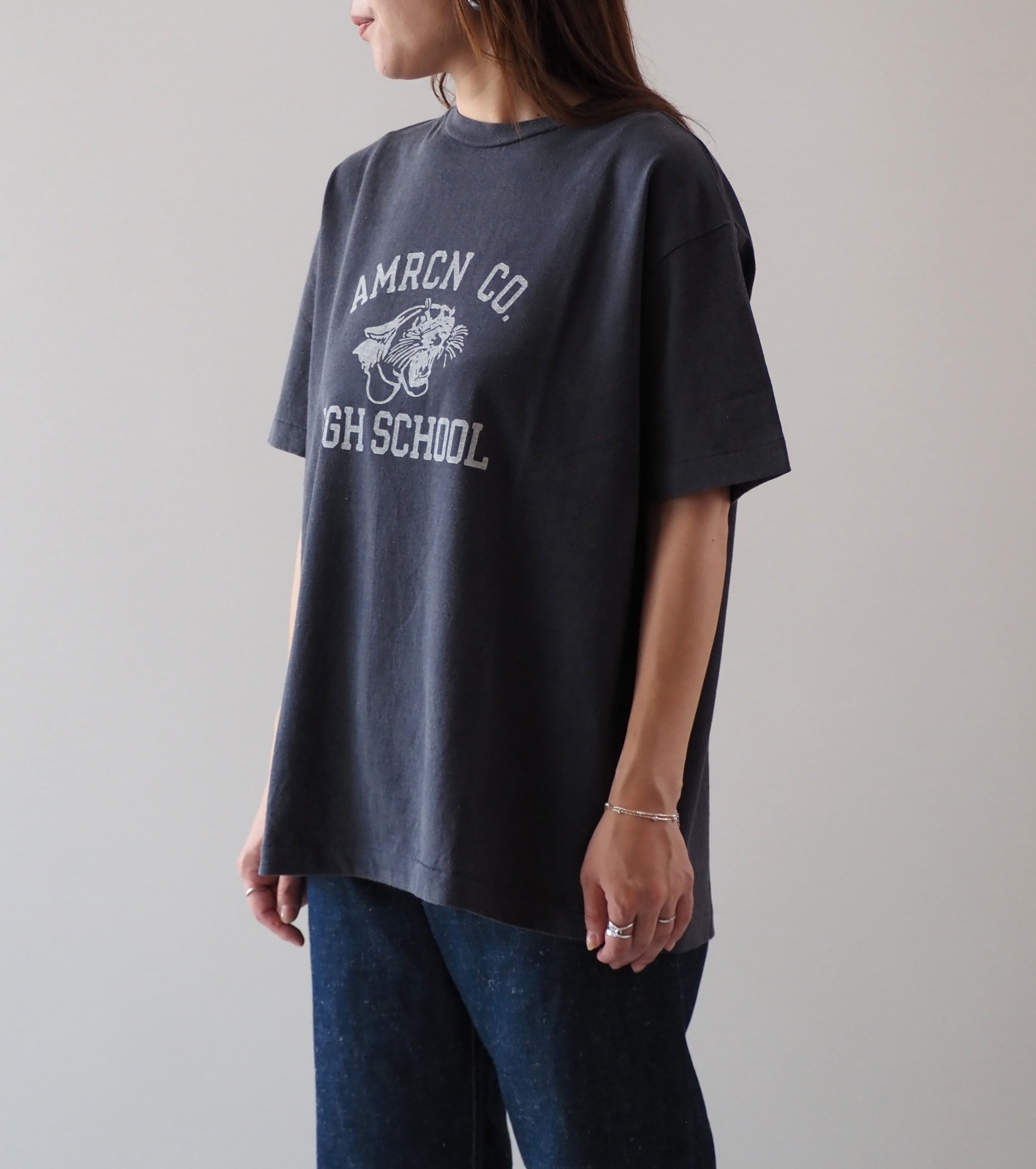 新品未使用 ヨーク切替\" AMERICANA\"ロゴTシャツ AMERICANA ￼アメリカーナ ロゴヨーク切替シャツ - メルカリ