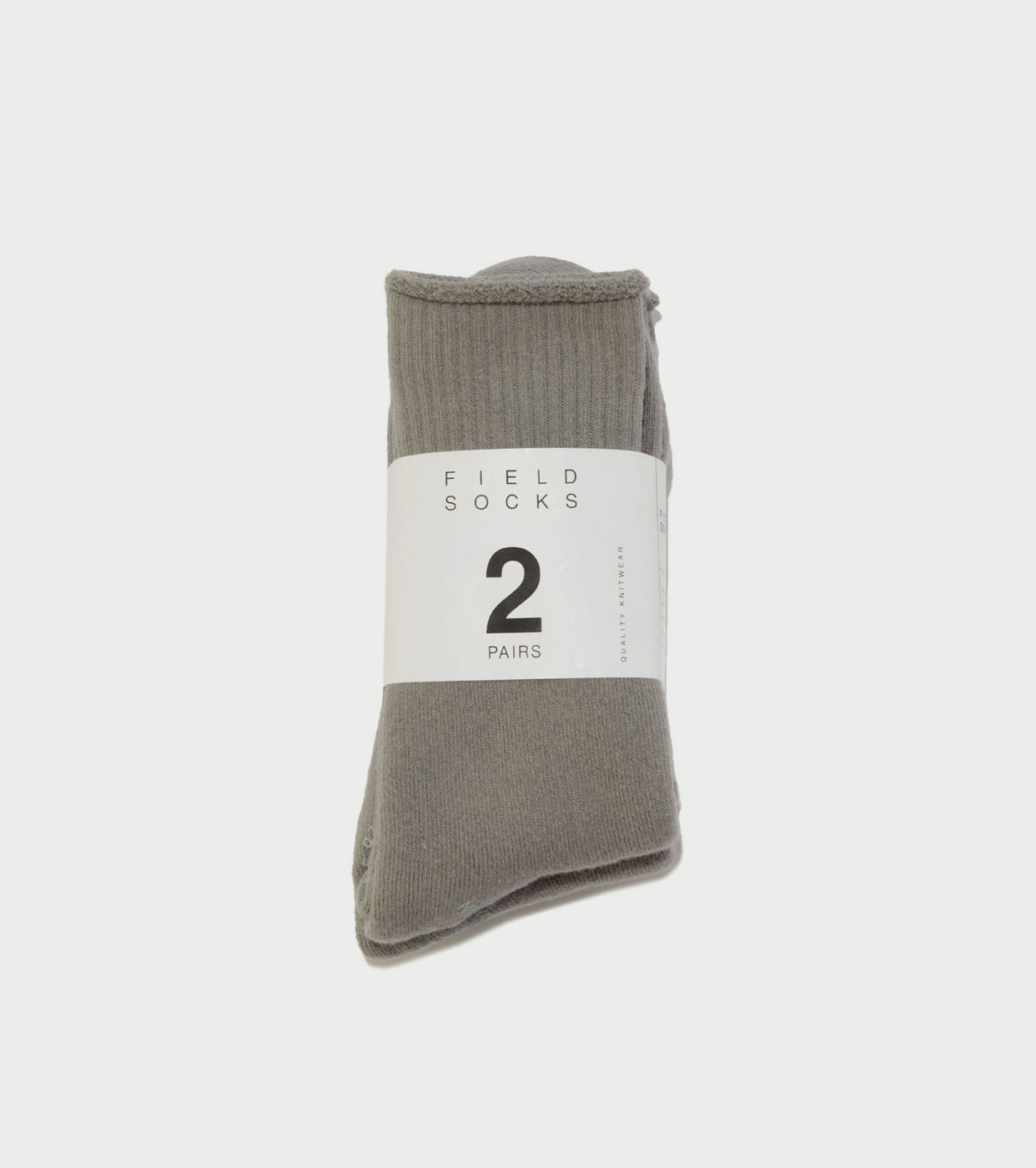 パック フィールド ソックス 2P ,  Gray