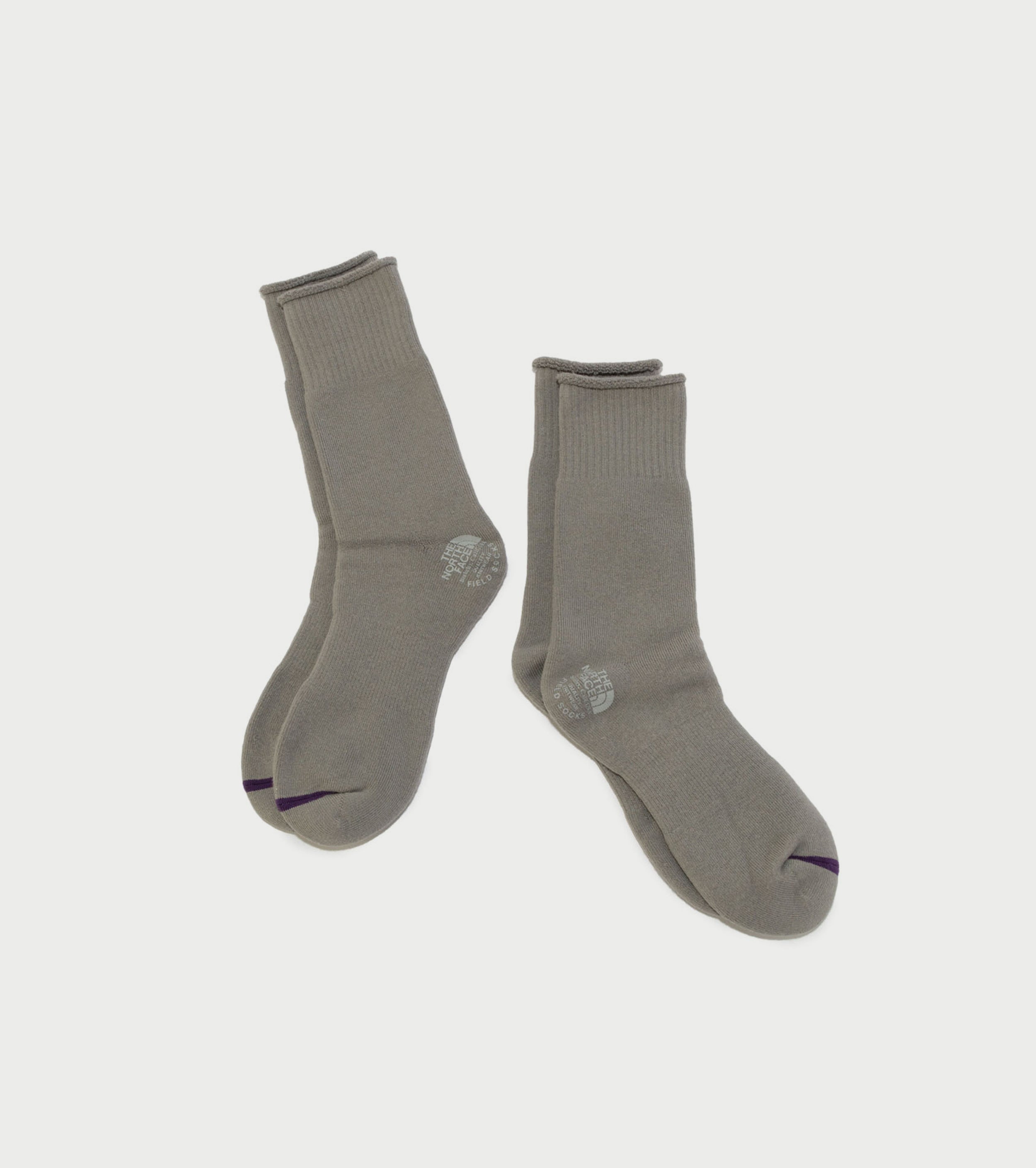 パック フィールド ソックス 2P ,  Gray