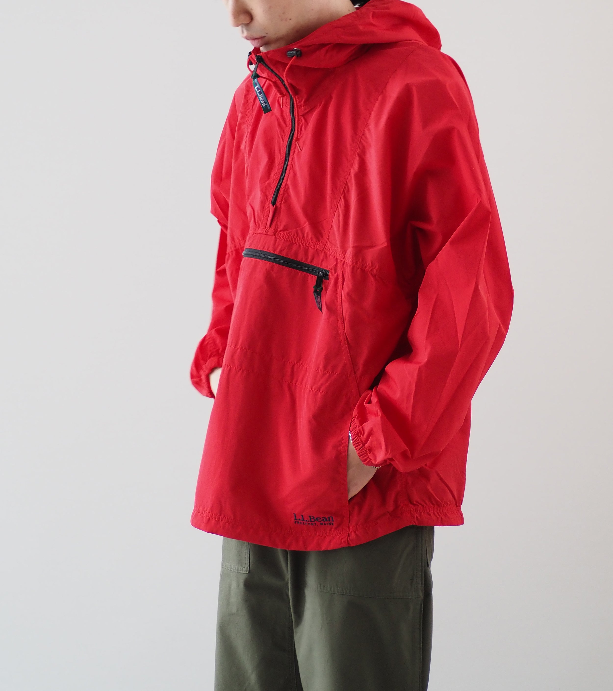 L.L.Bean JAPAN EDITION メンズ  ミロ アノラック, Red