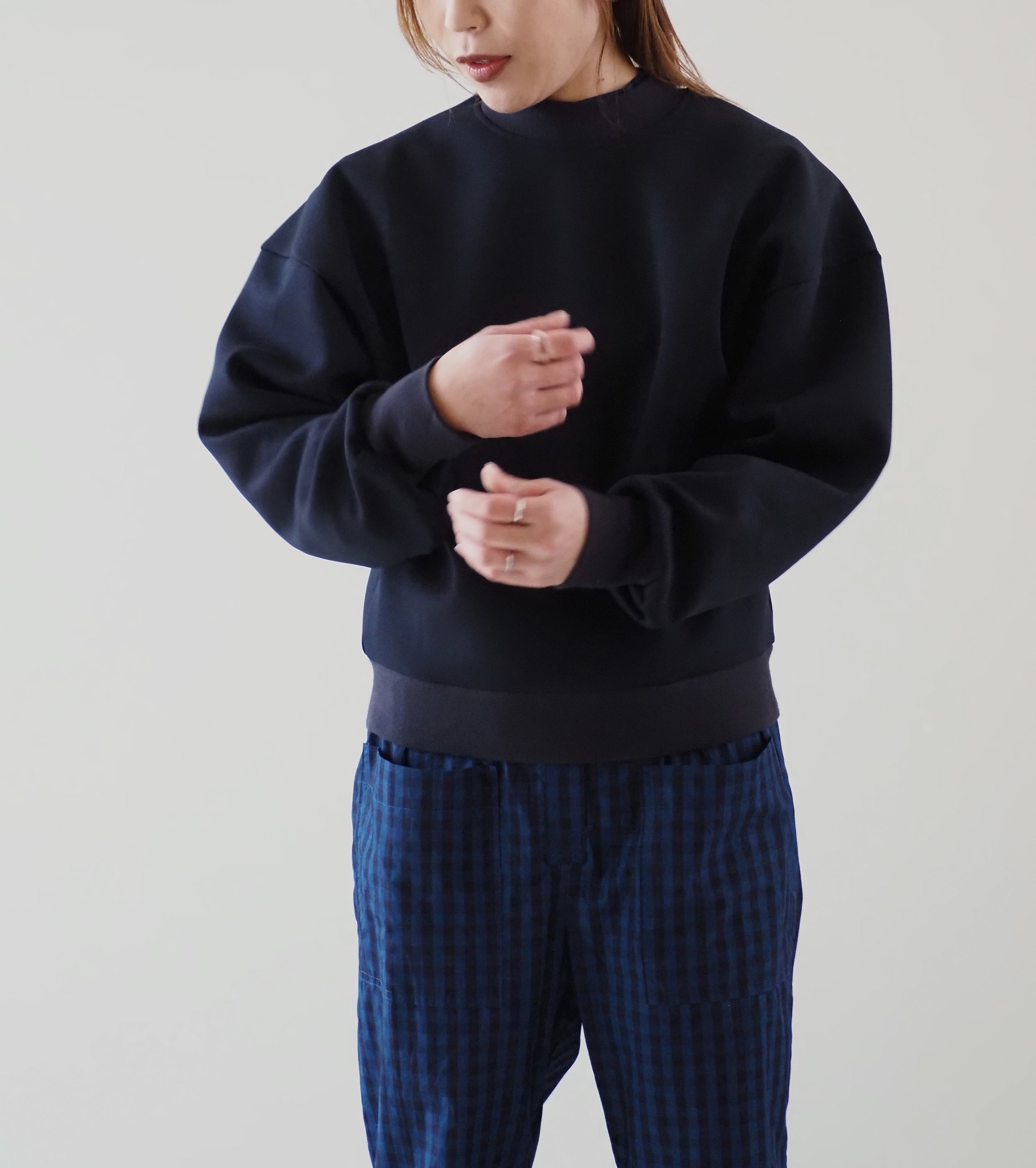 ALWEL Crew Pullover , Navy