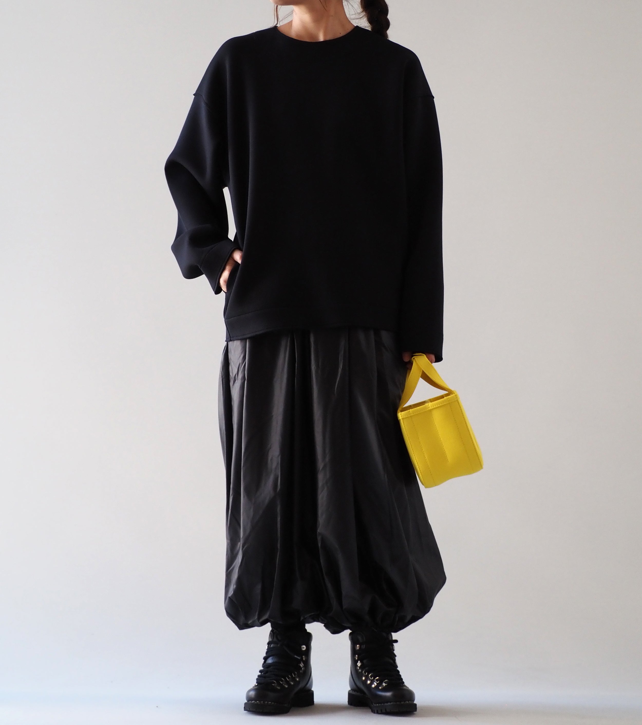 ALWEL CREW TOP , Black