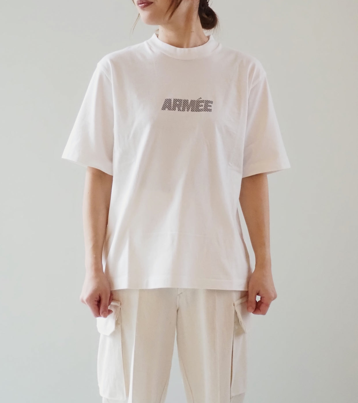 blurhms ROOT STOCK ARMEE Print Tshirt Standard, White
