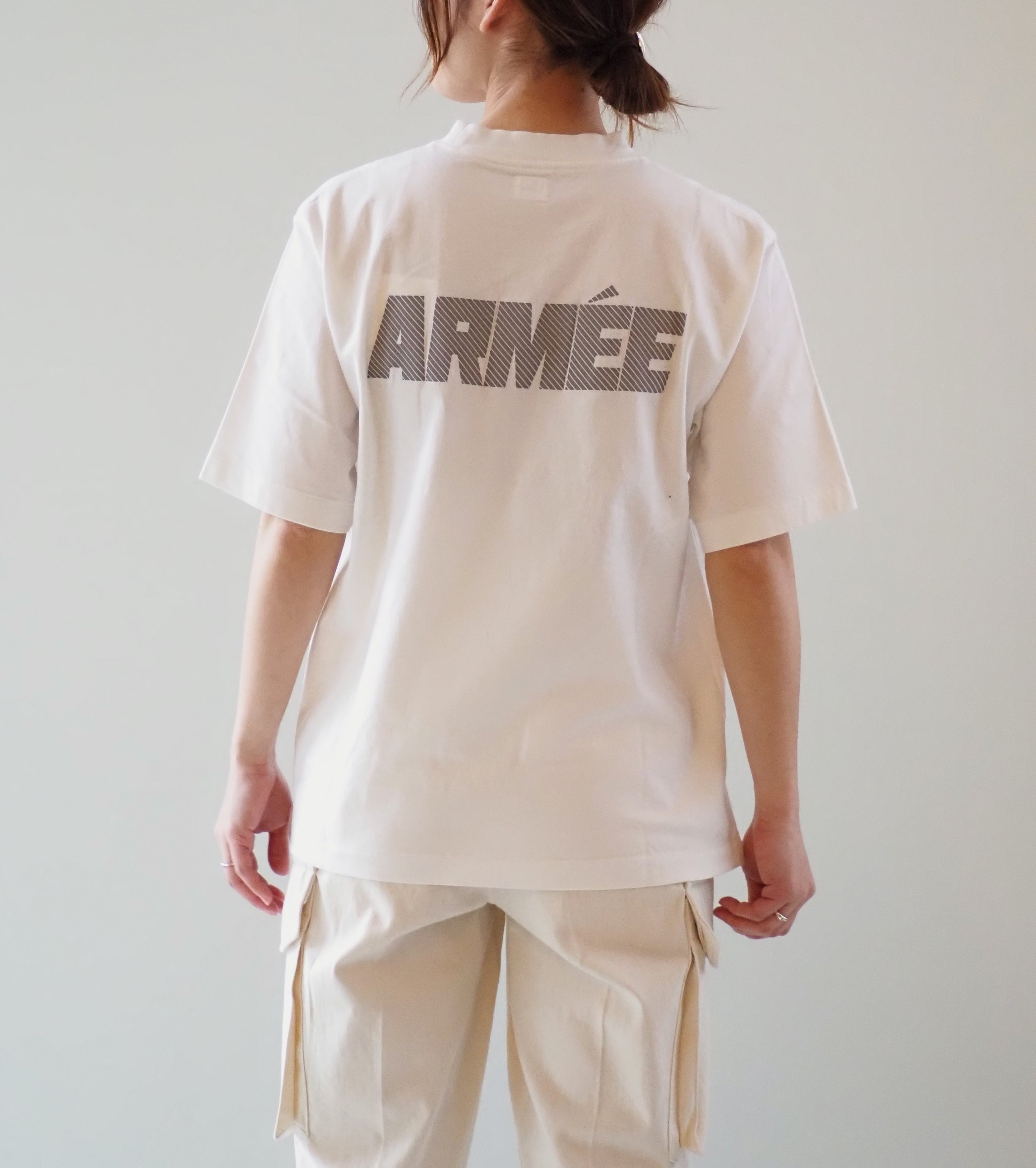 blurhms ROOT STOCK ARMEE Print Tshirt Standard, White