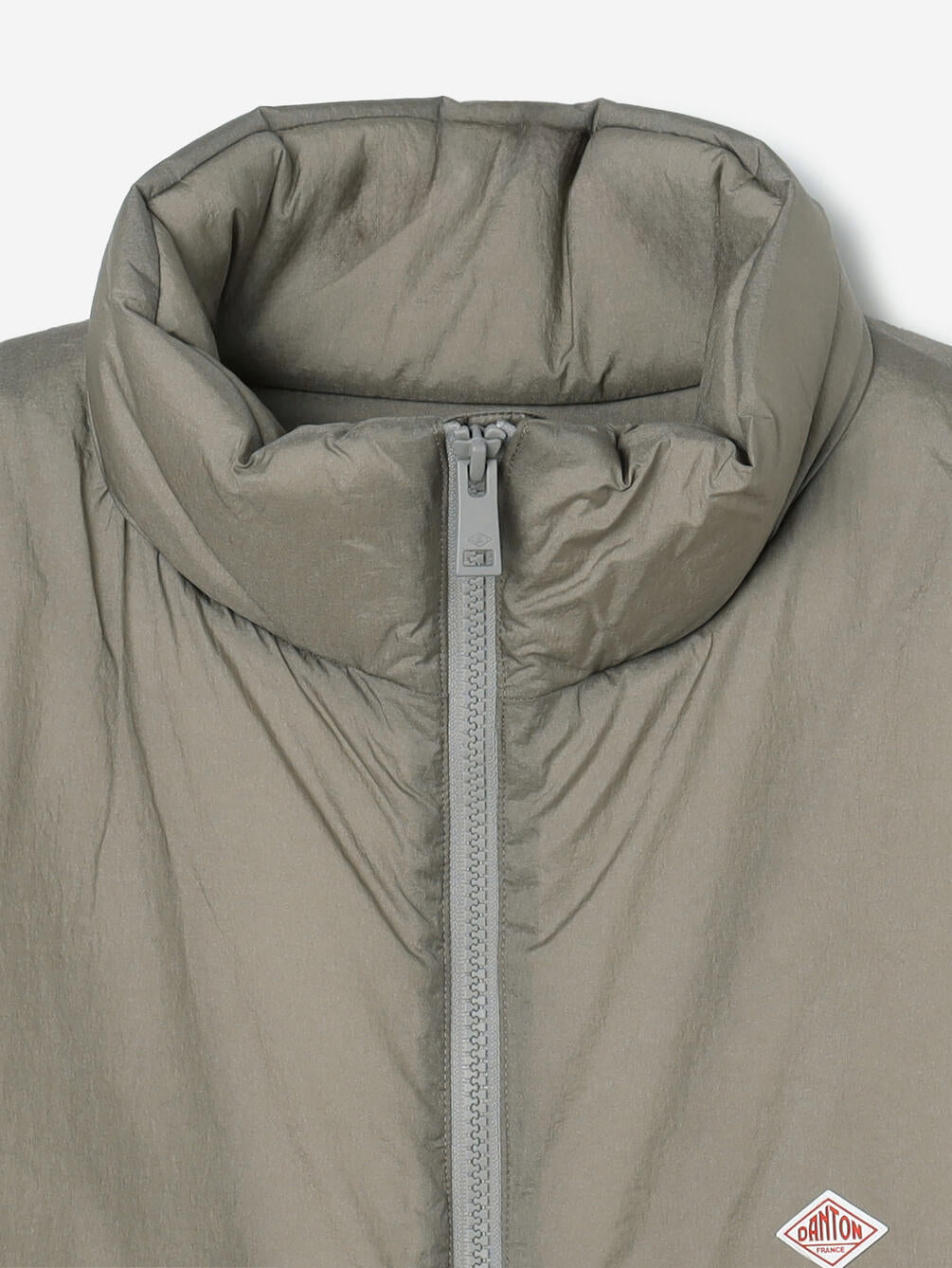 DANTON インサレーション スタンドカラー ジャケット , Greige