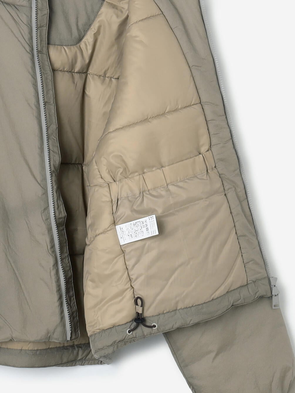 DANTON インサレーション スタンドカラー ジャケット , Greige