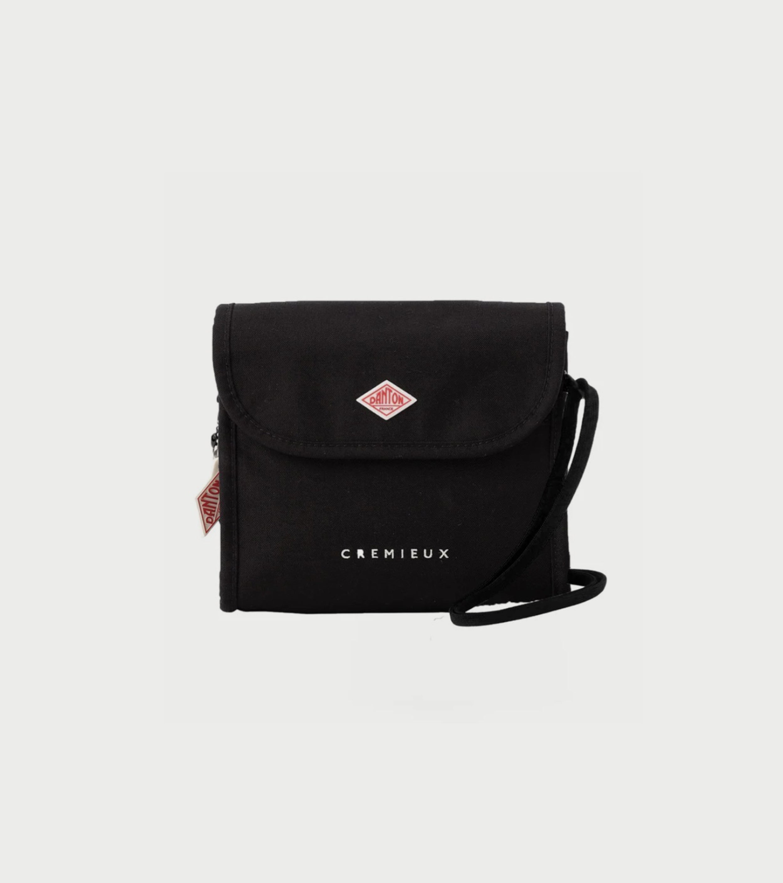 DANTON CREMIEUX - CORDURA® キャンバス ショルダー ポーチ , Black