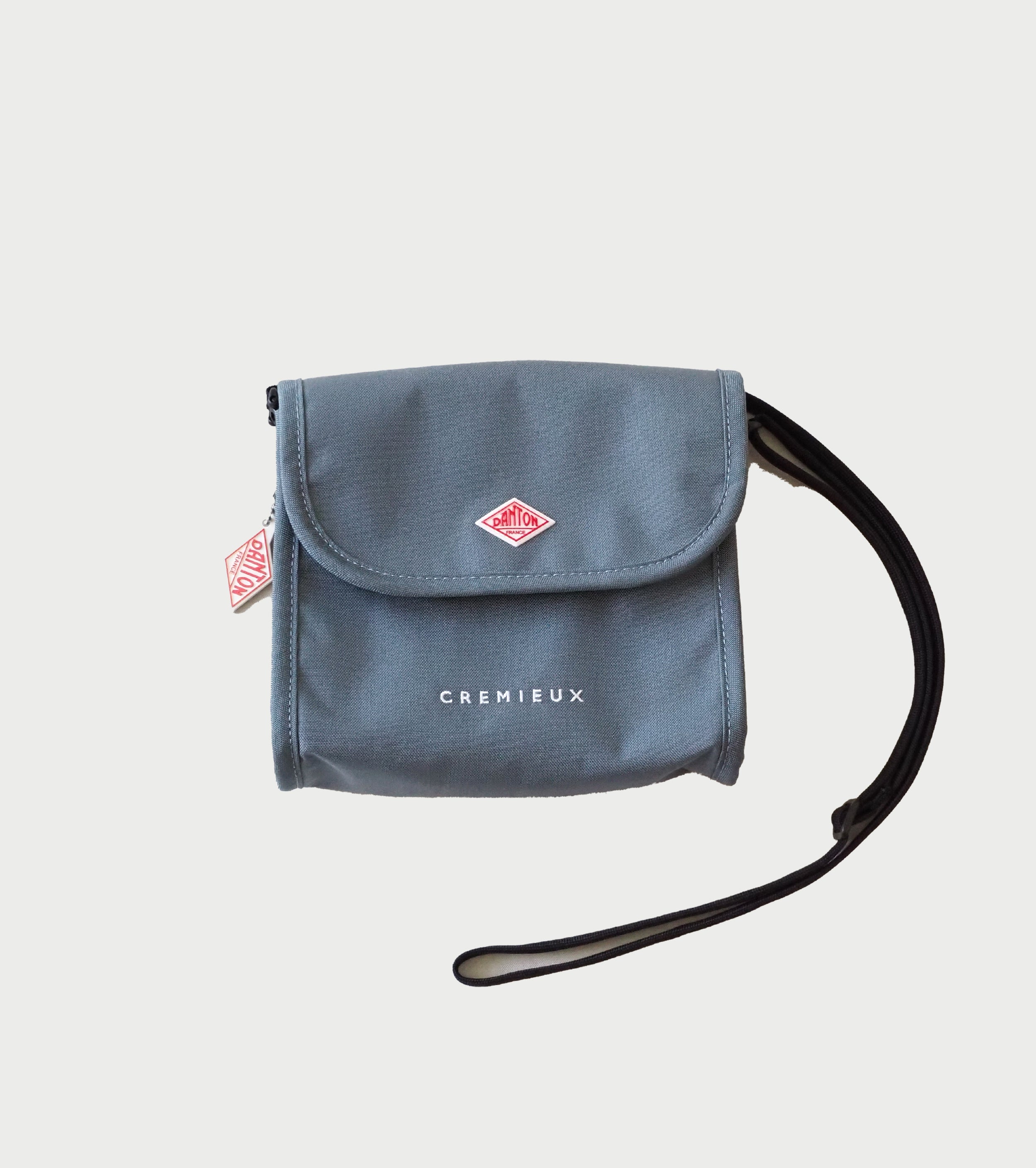 DANTON CREMIEUX - CORDURA® キャンバス ショルダー ポーチ , D.k Blue