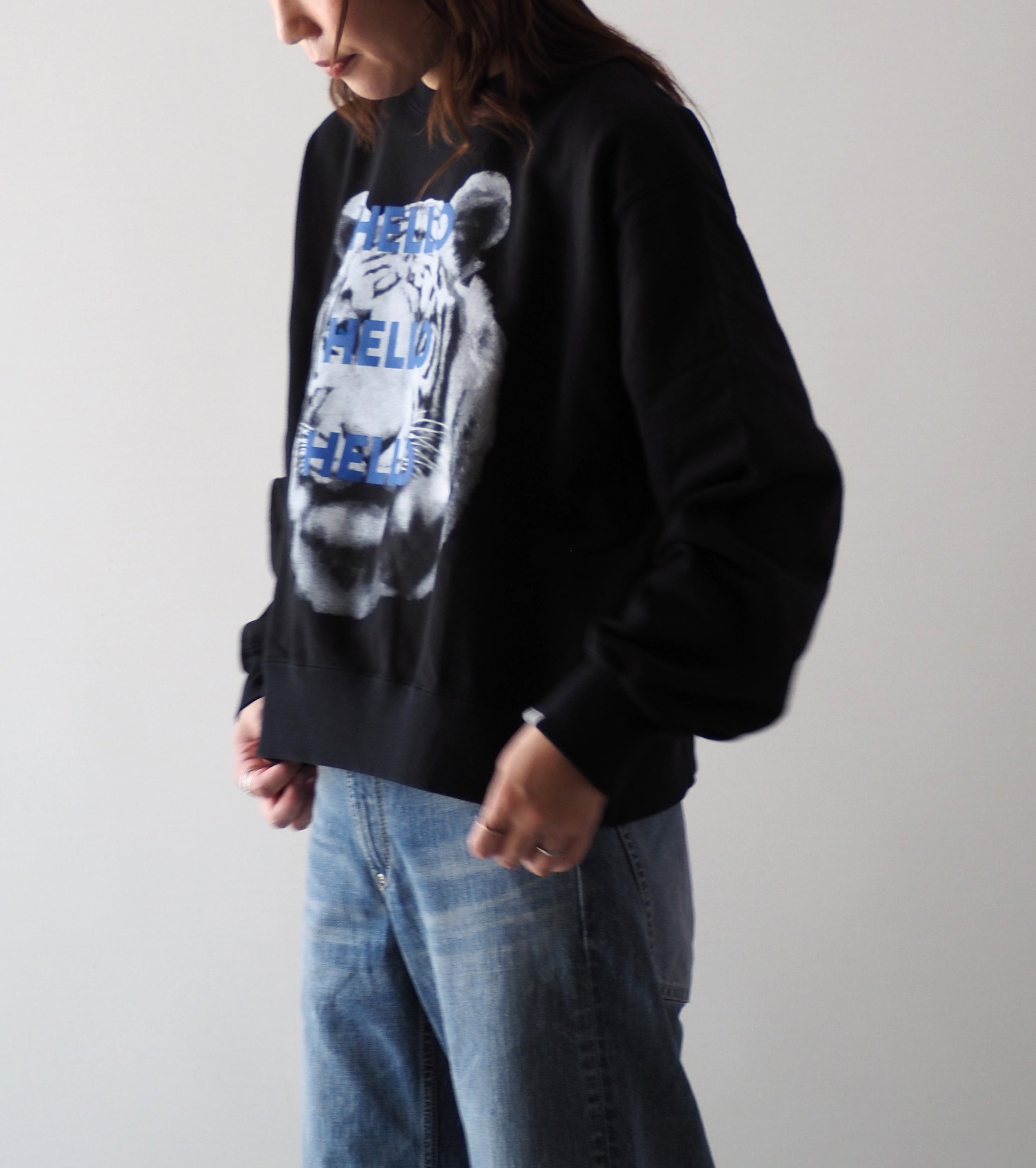 Oblada TIGER SWEAT , Black