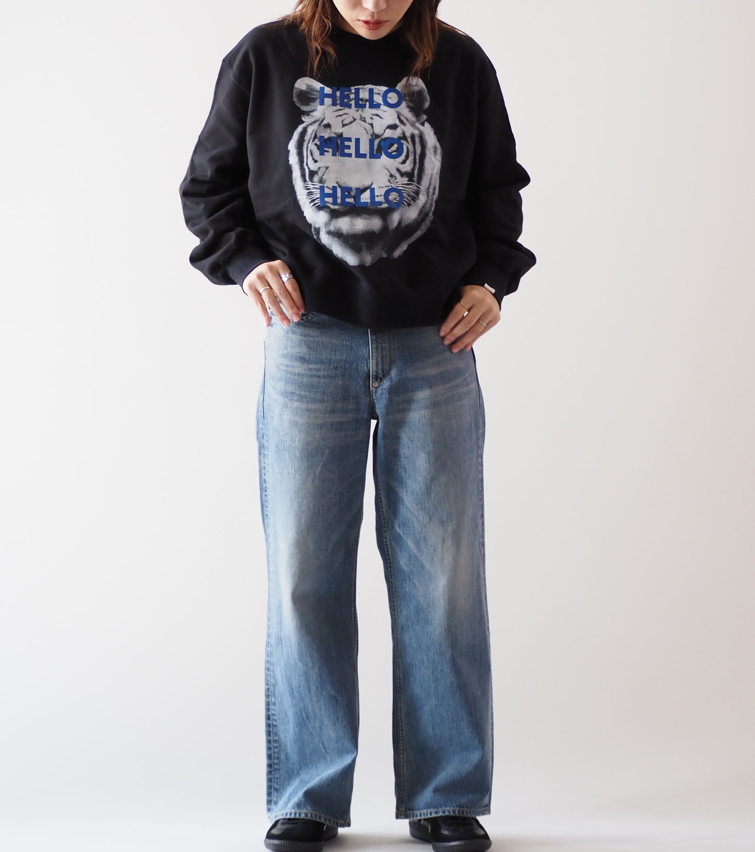 Oblada TIGER SWEAT , Black