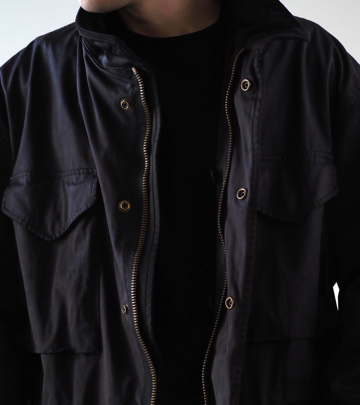 Ten c × COMOLI フィールド ジャケット , Black