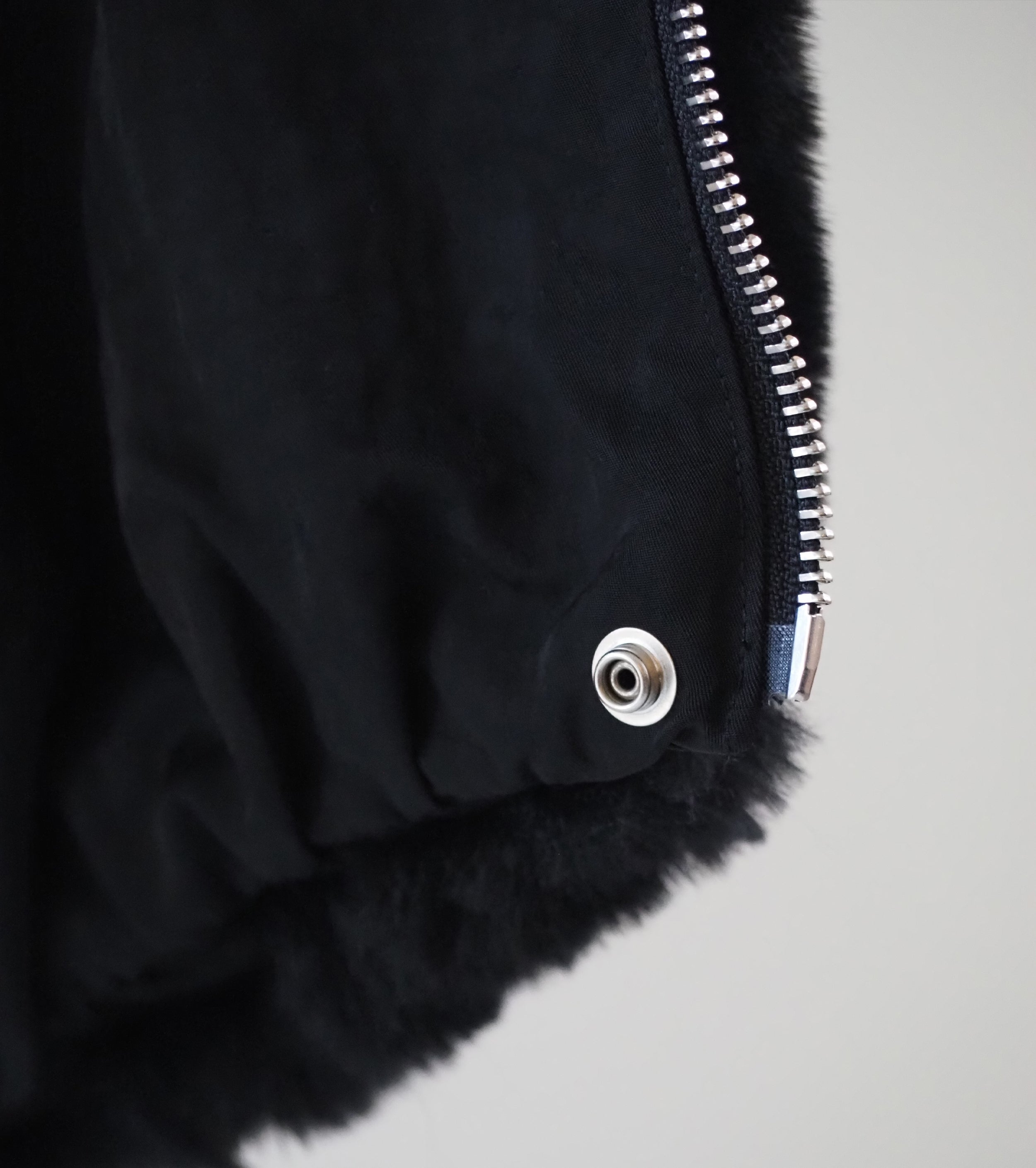 ALWEL  REVERSIBLE SLEEVELESS JACKET  ,Black