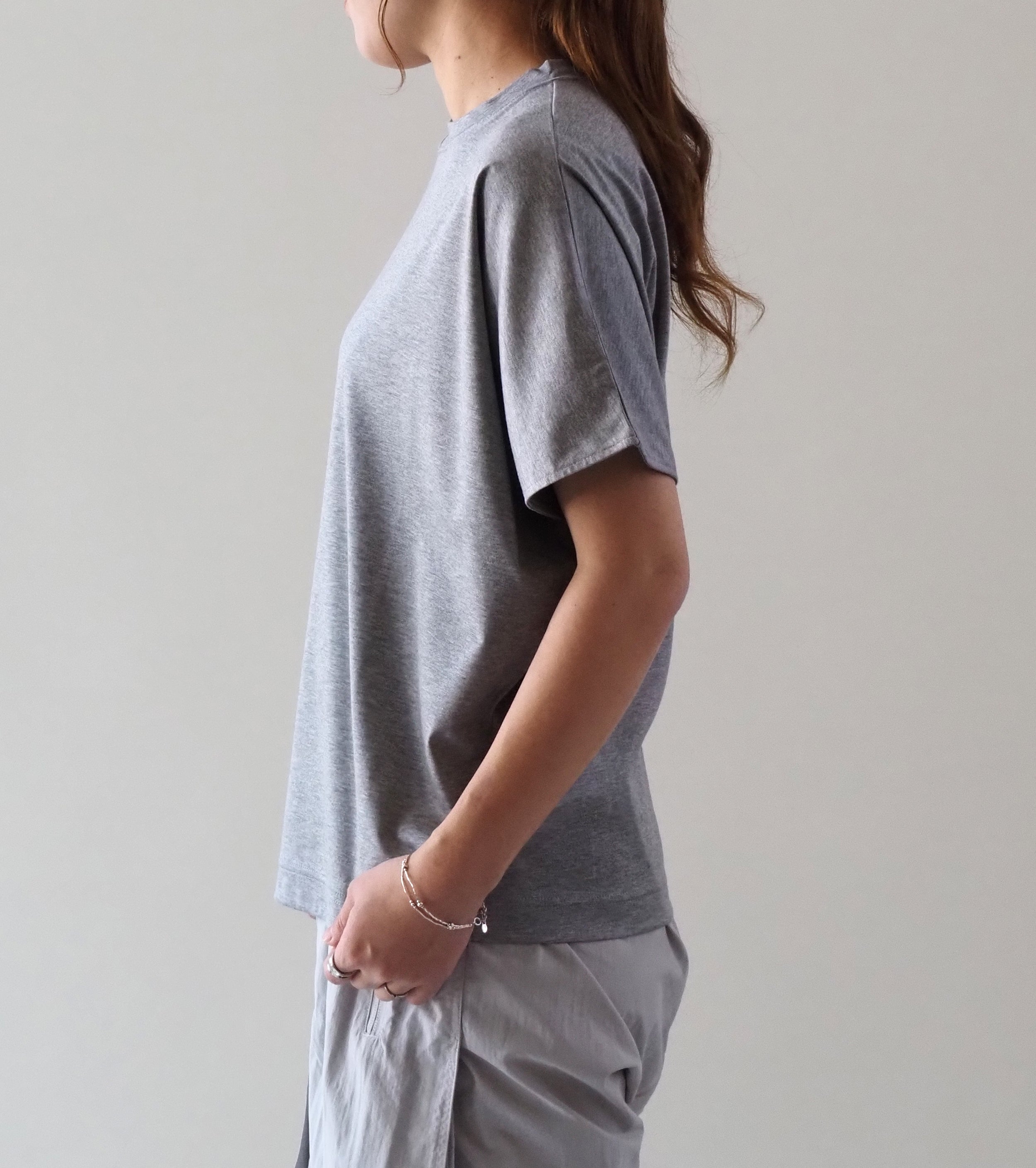 ALWEL ドルマン トップ , Top Gray
