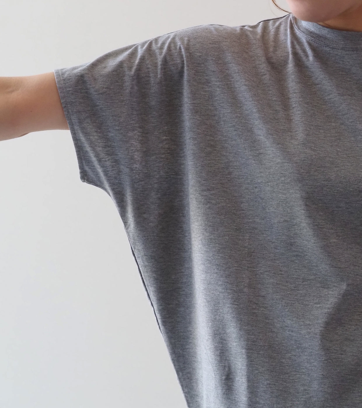 ALWEL ドルマン トップ , Top Gray