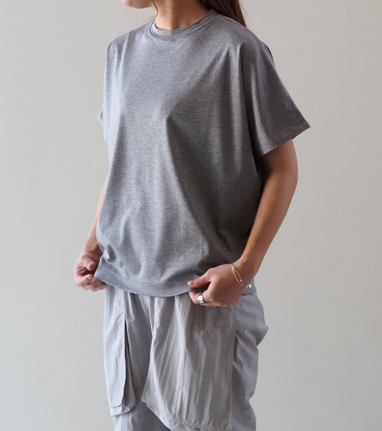 ALWEL ドルマン トップ , Top Gray