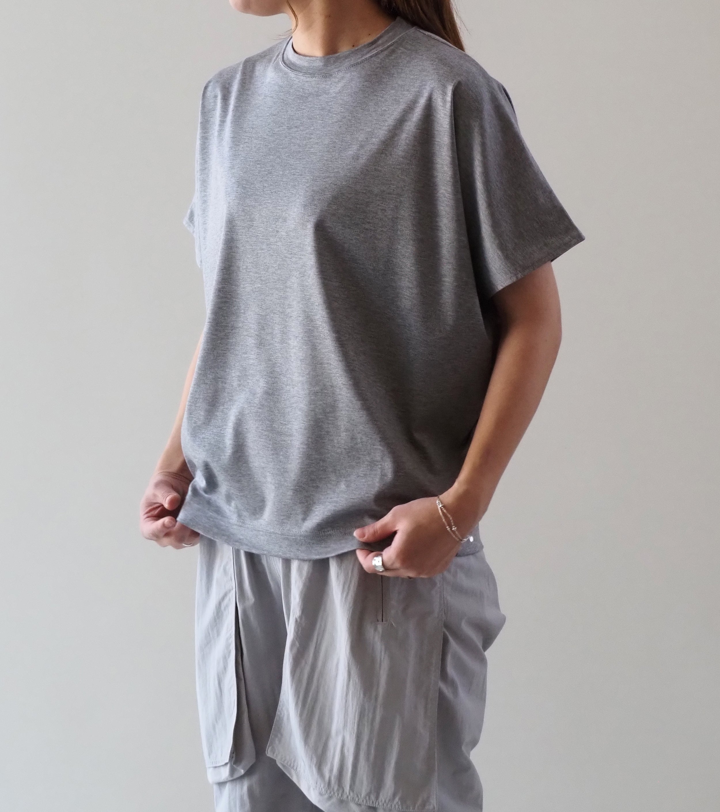 ALWEL ドルマン トップ , Top Gray