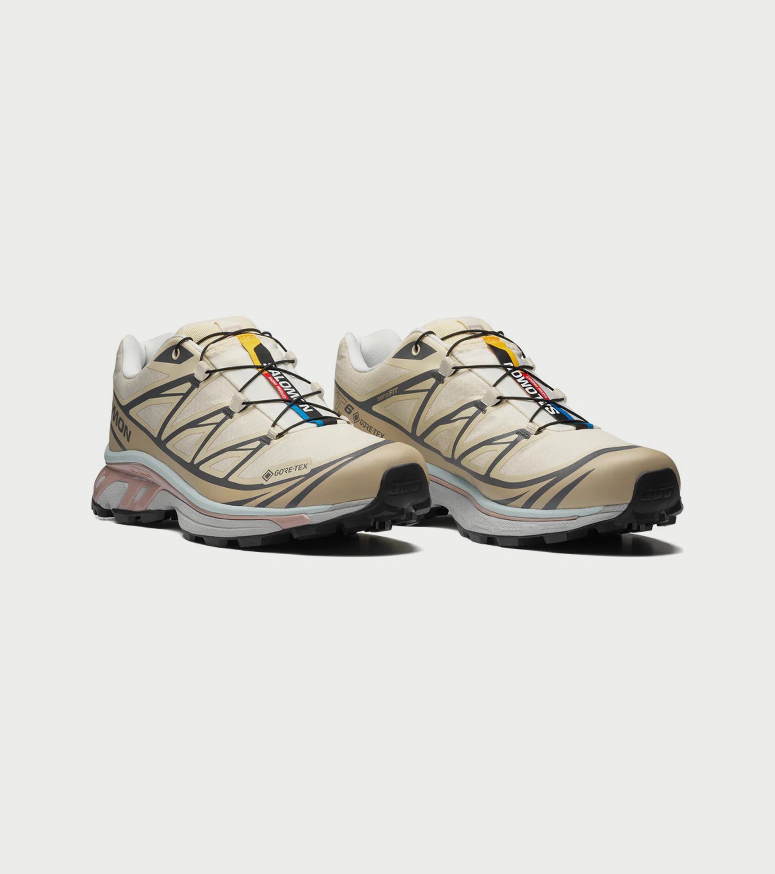 SALOMON  XT-6 GTX , Almond Milk / Feather Gray / Pale Mauve