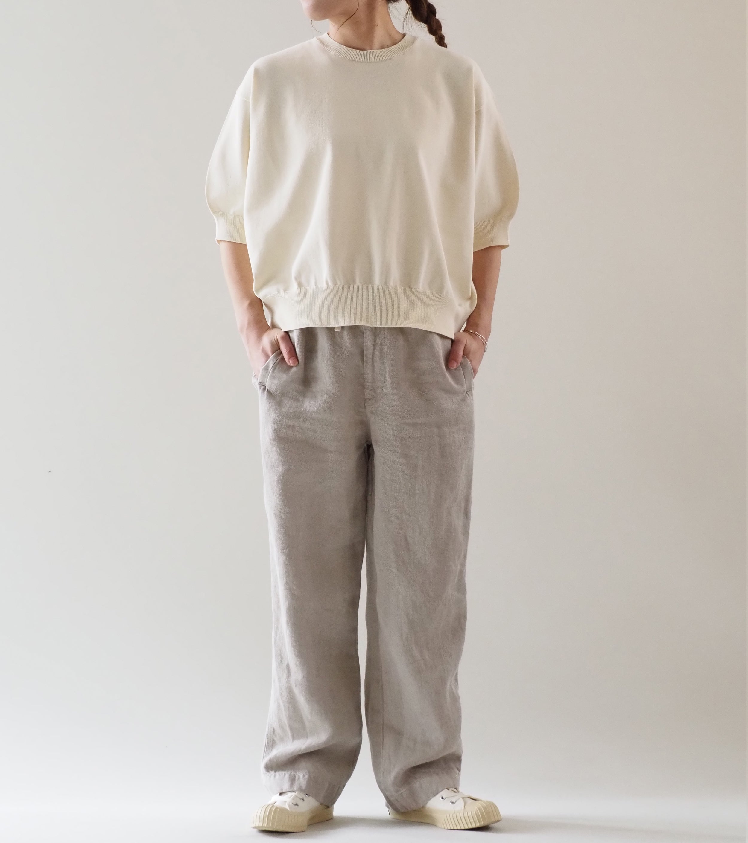 Oblada サマーニット ティー, Ivory