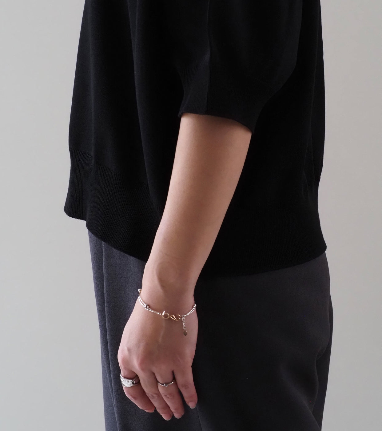 Oblada サマーニット ティー, Black
