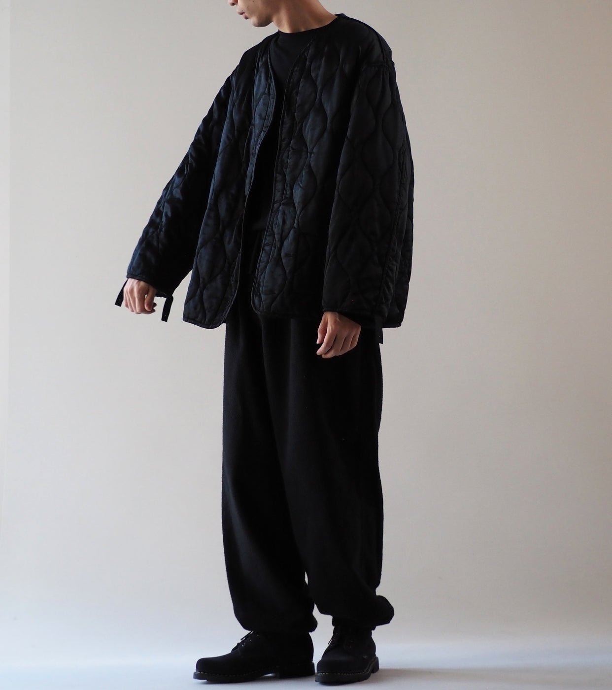 Ten c × COMOLI ライナー , Black