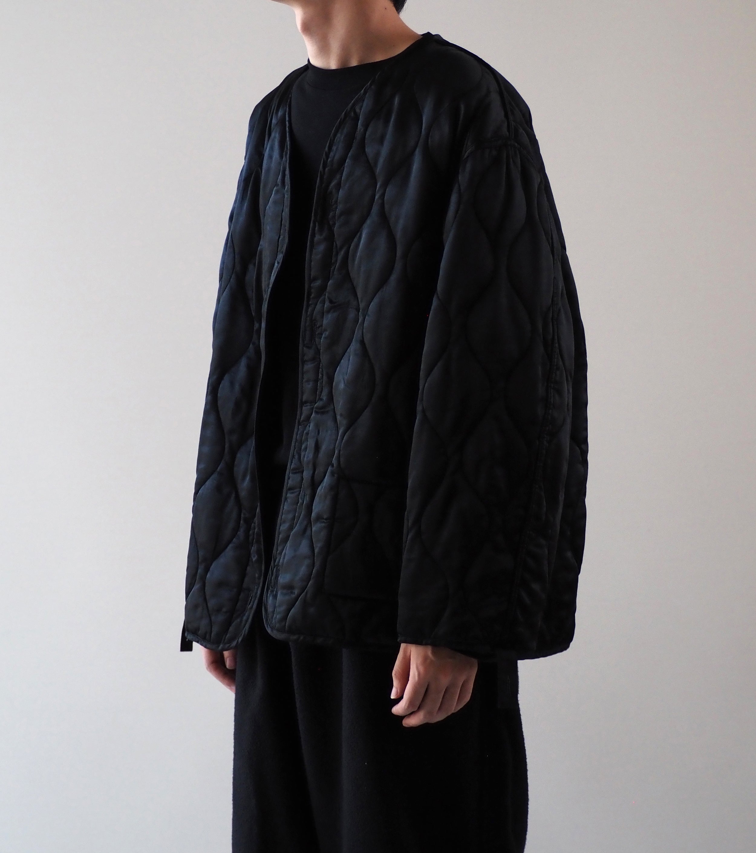 Ten c × COMOLI ライナー , Black
