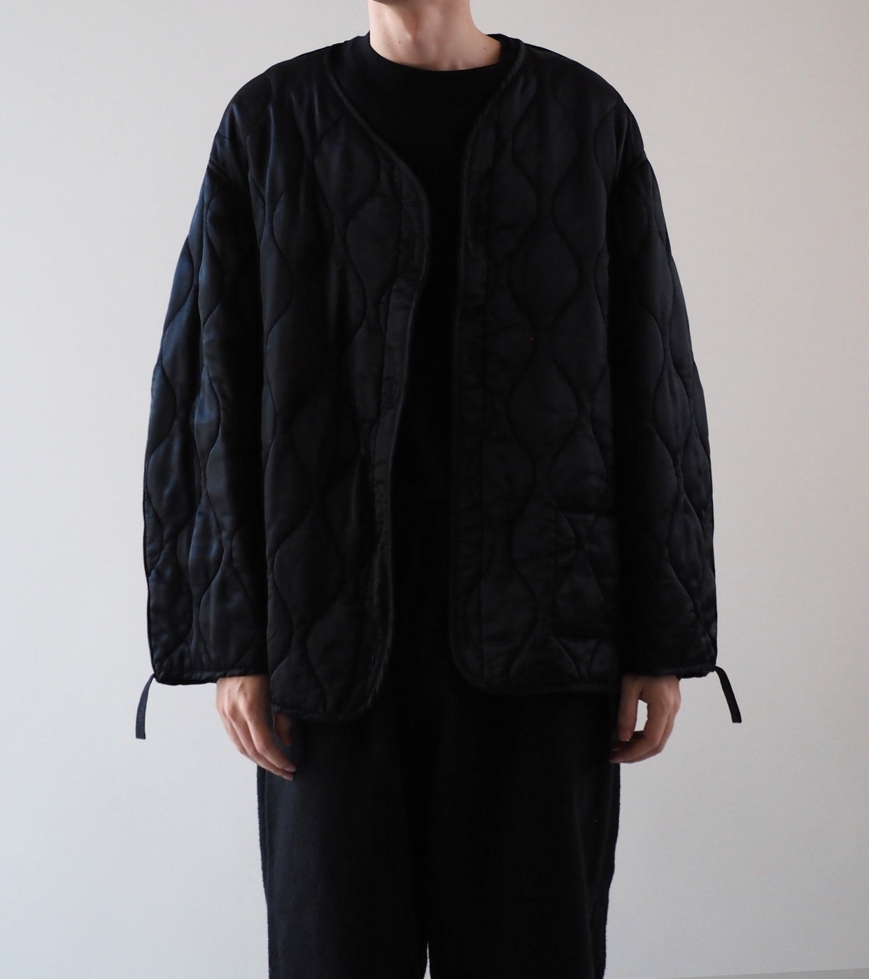 Ten c × COMOLI ライナー , Black