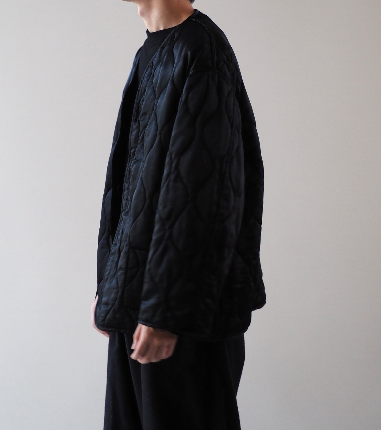 Ten c × COMOLI ライナー , Black